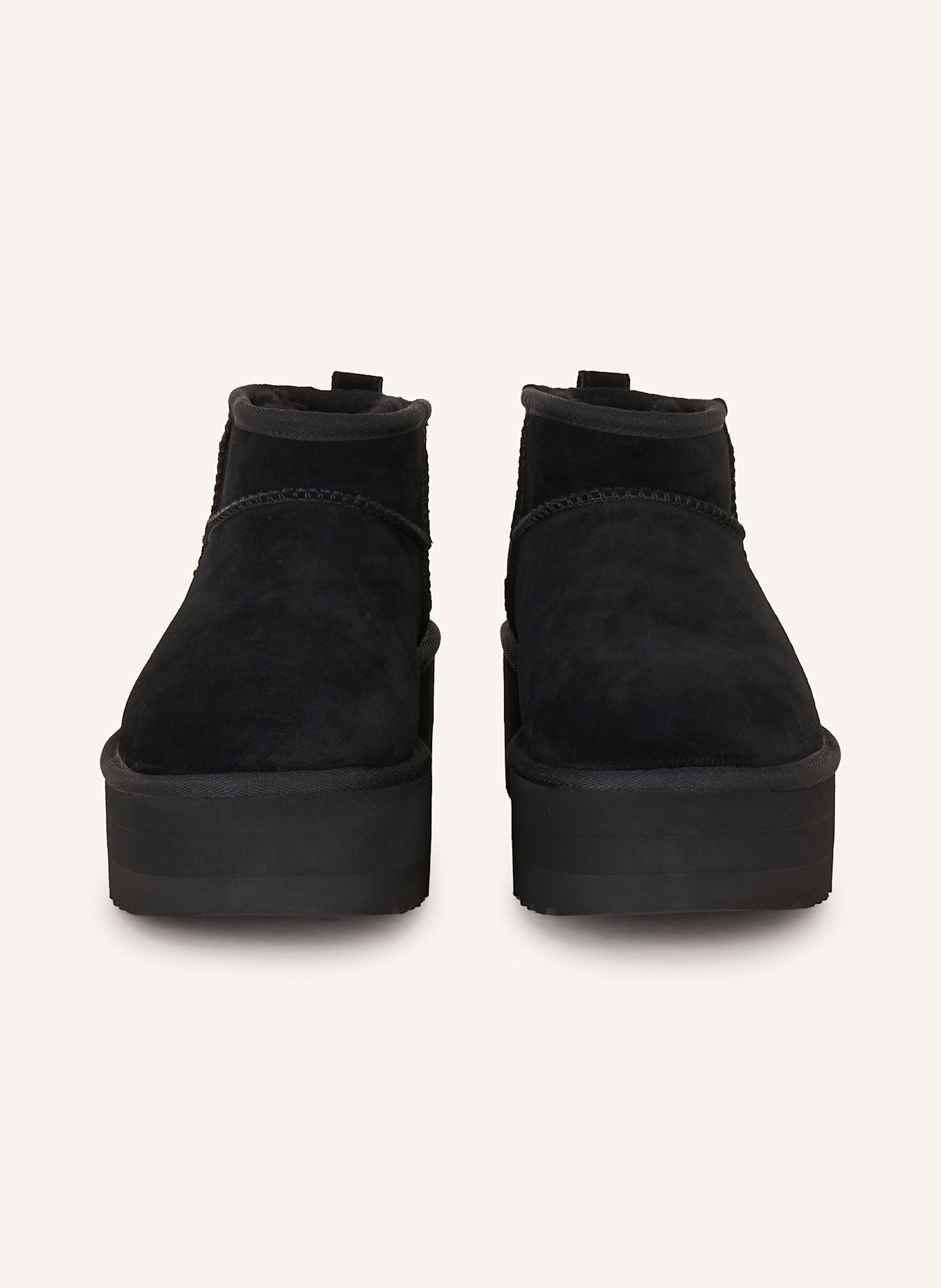 UGG Plateau-Boots CLASSIC ULTRA MINI PLATFORM: SCHWARZ