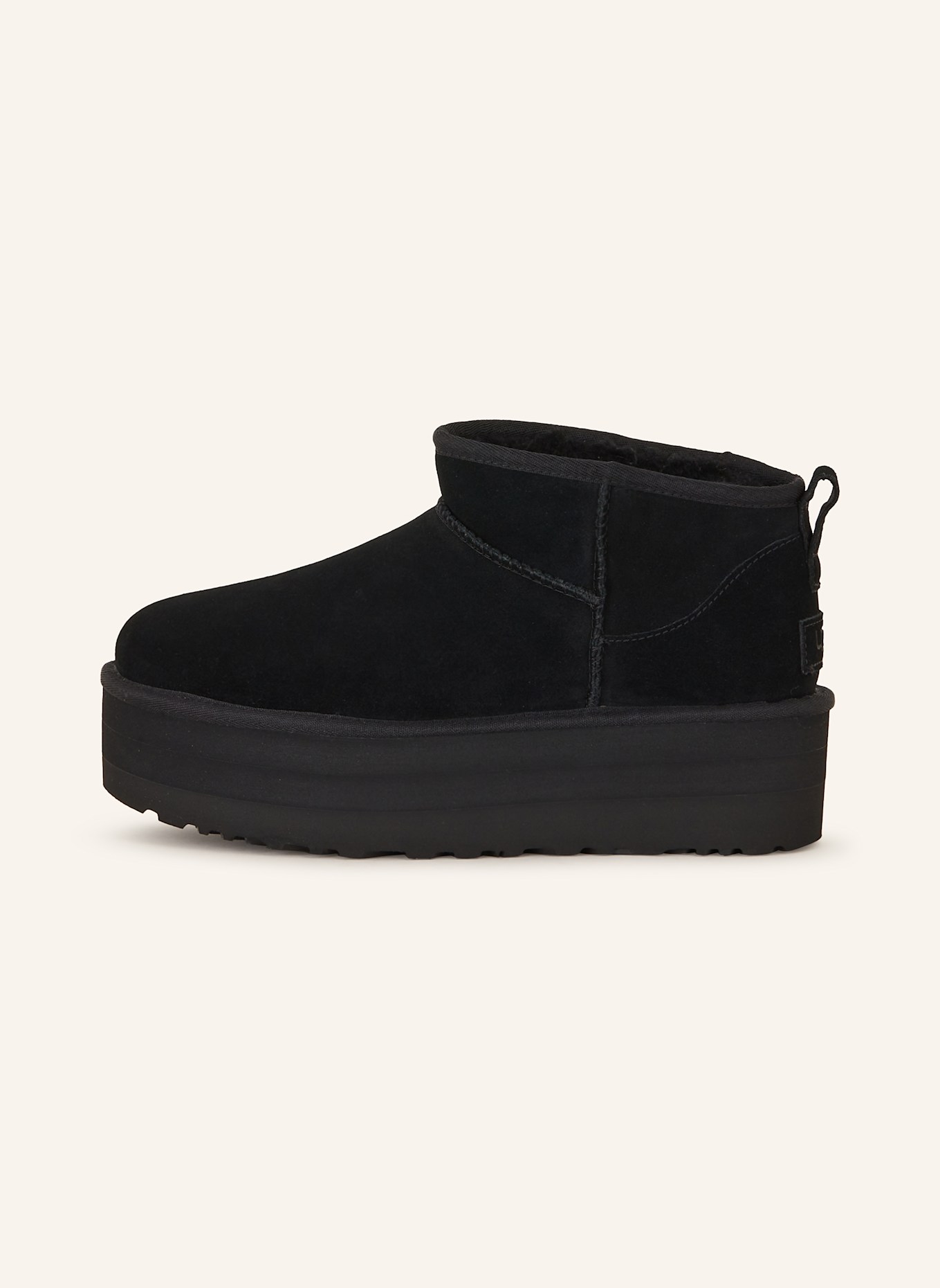 UGG Plateau-Boots CLASSIC ULTRA MINI PLATFORM: SCHWARZ