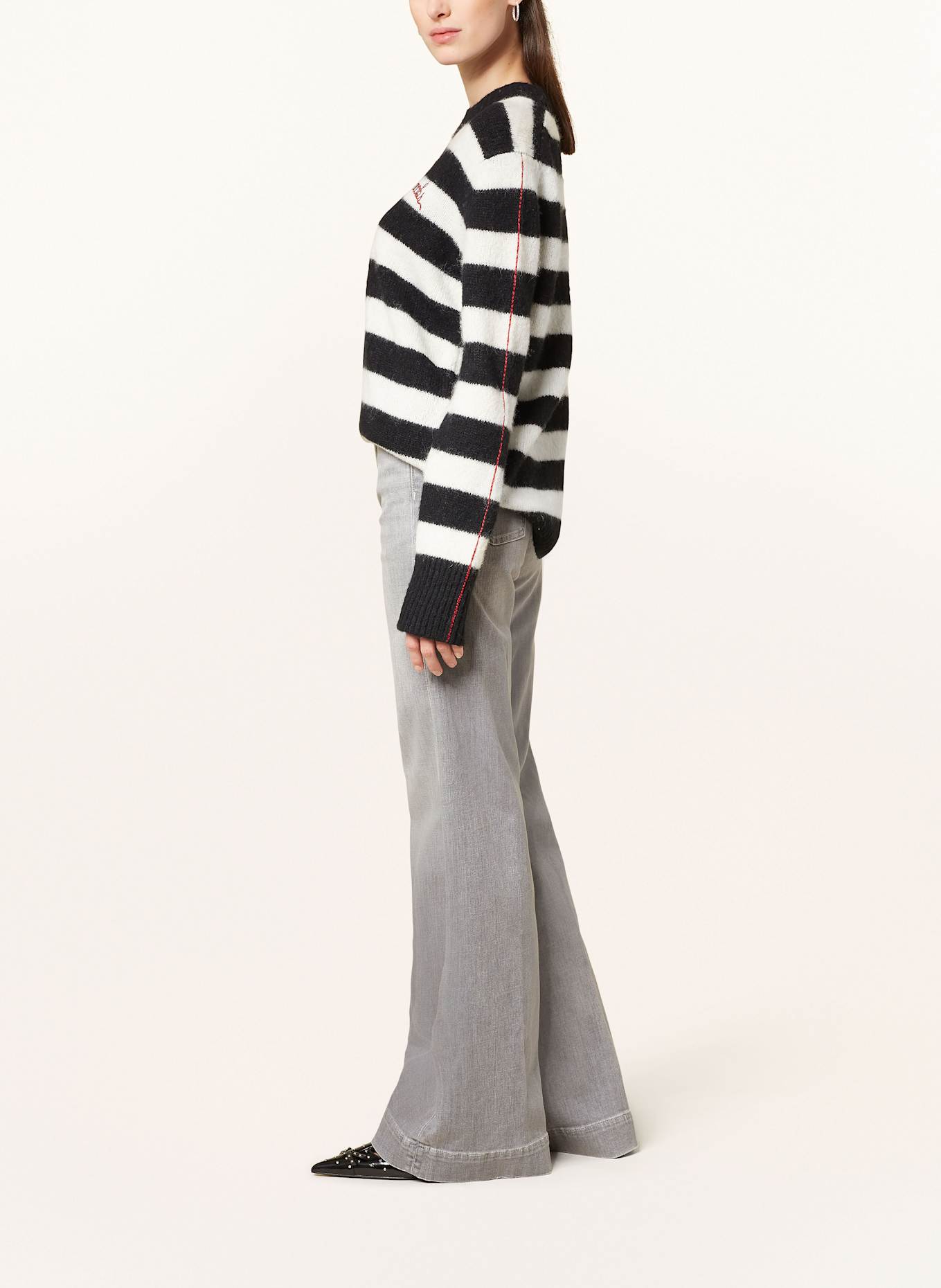 7 for all mankind Flared Jeans MODERN DOJO PHANTOM: HELLGRAU