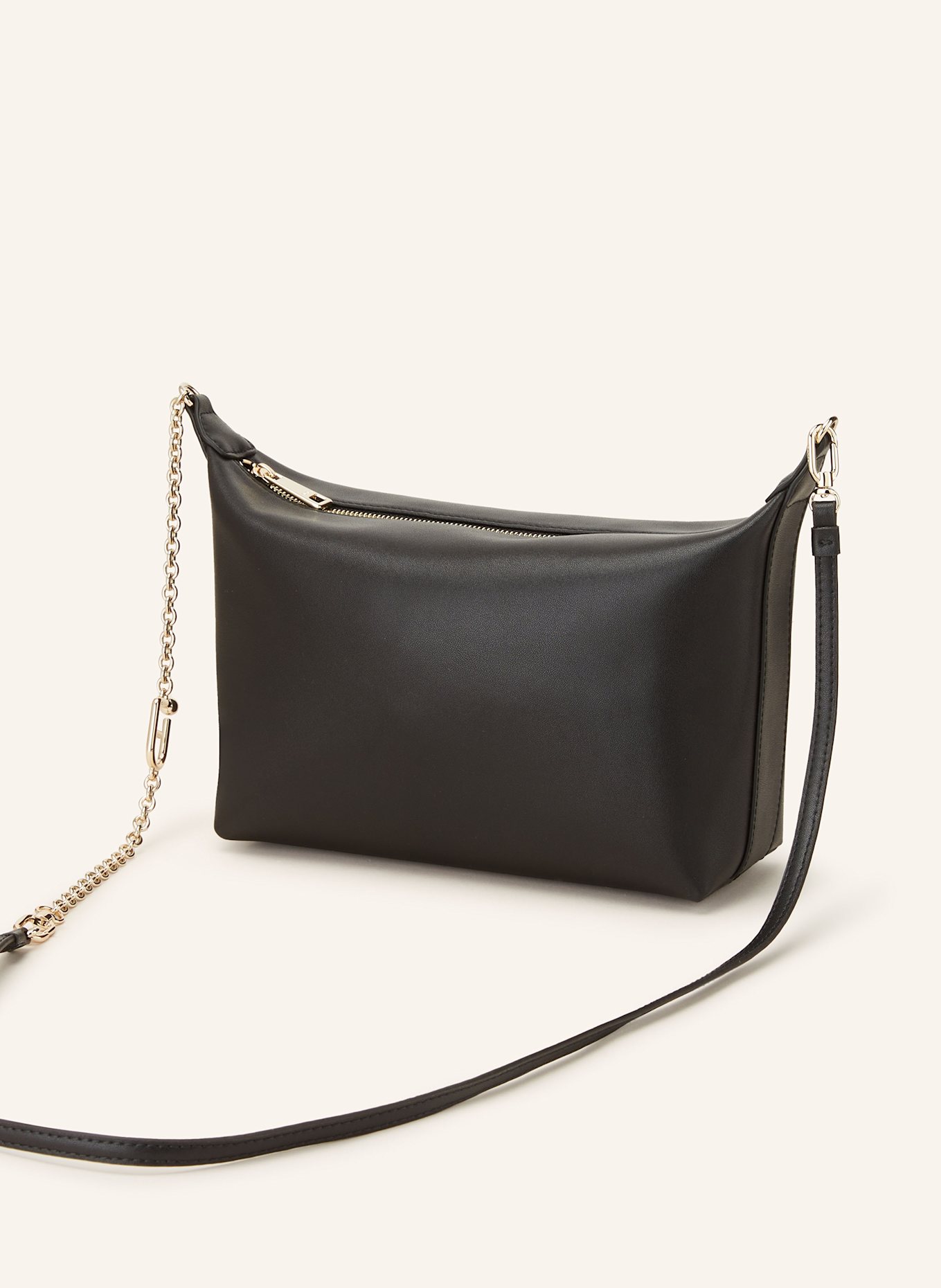 FURLA NUVOLA MINI crossbody bag in black