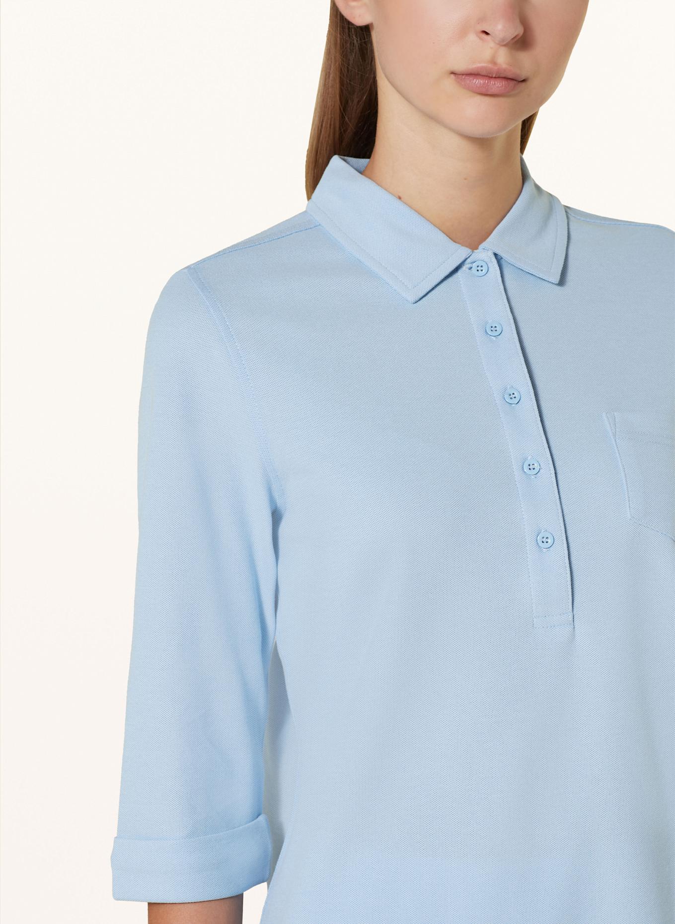 JOY sportswear Piqué-Poloshirt GISELE mit 3/4-Arm: HELLBLAU