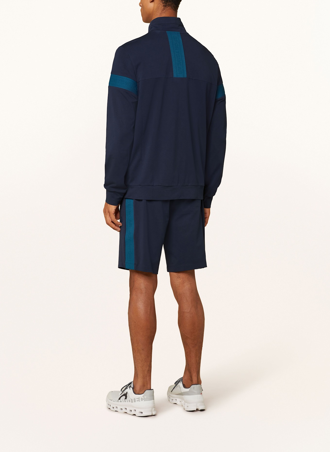 JOY sportswear Mikinová bunda BERND: TMAVĚ MODRÁ