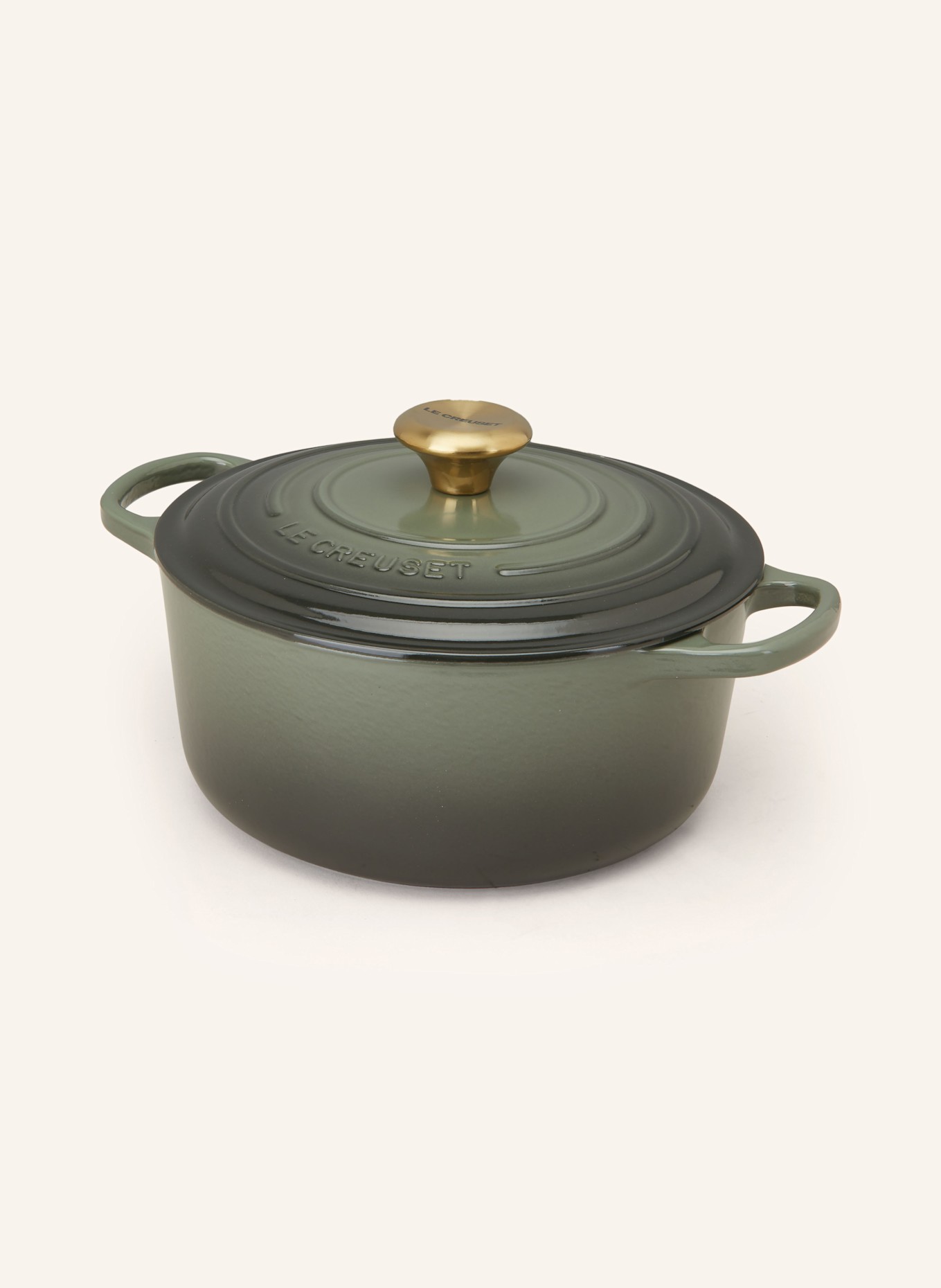 LE CREUSET Bräter SIGNATURE, Farbe: THYME (Bild 1)