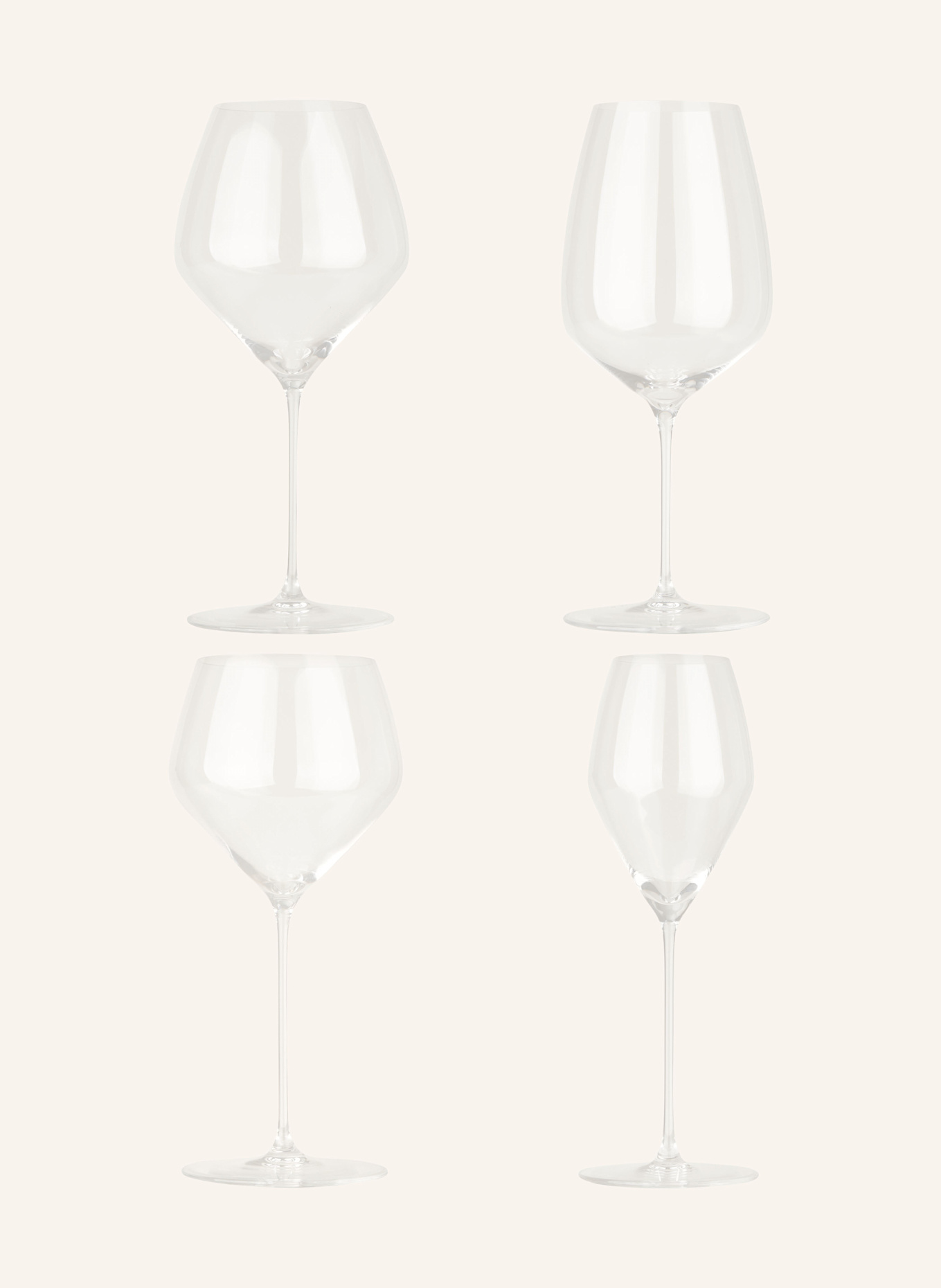 RIEDEL 4er-Set Weingläser VELOCE: WEISS