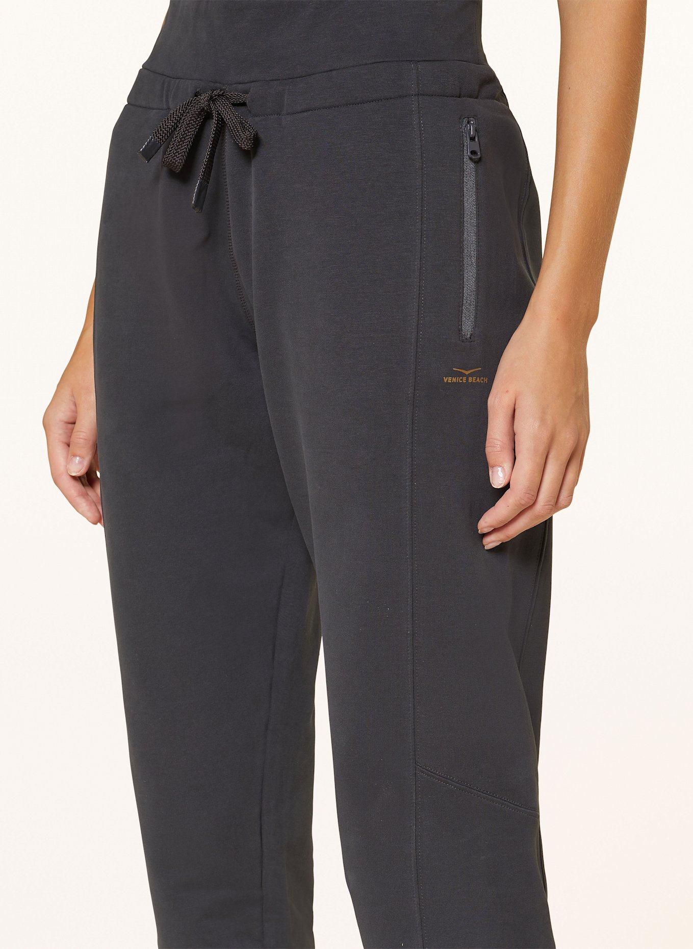 VENICE BEACH Sweatpants CONSTANCE: DUNKELGRAU