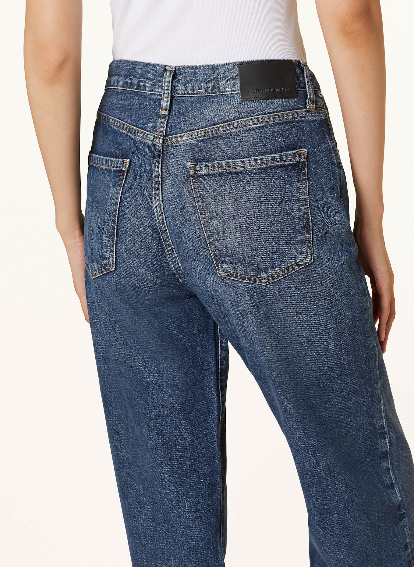 CITIZENS of HUMANITY Straight Jeans ANNINA, Farbe: WWOOD WESTWOOD (DK INDIGO) (Bild 5)