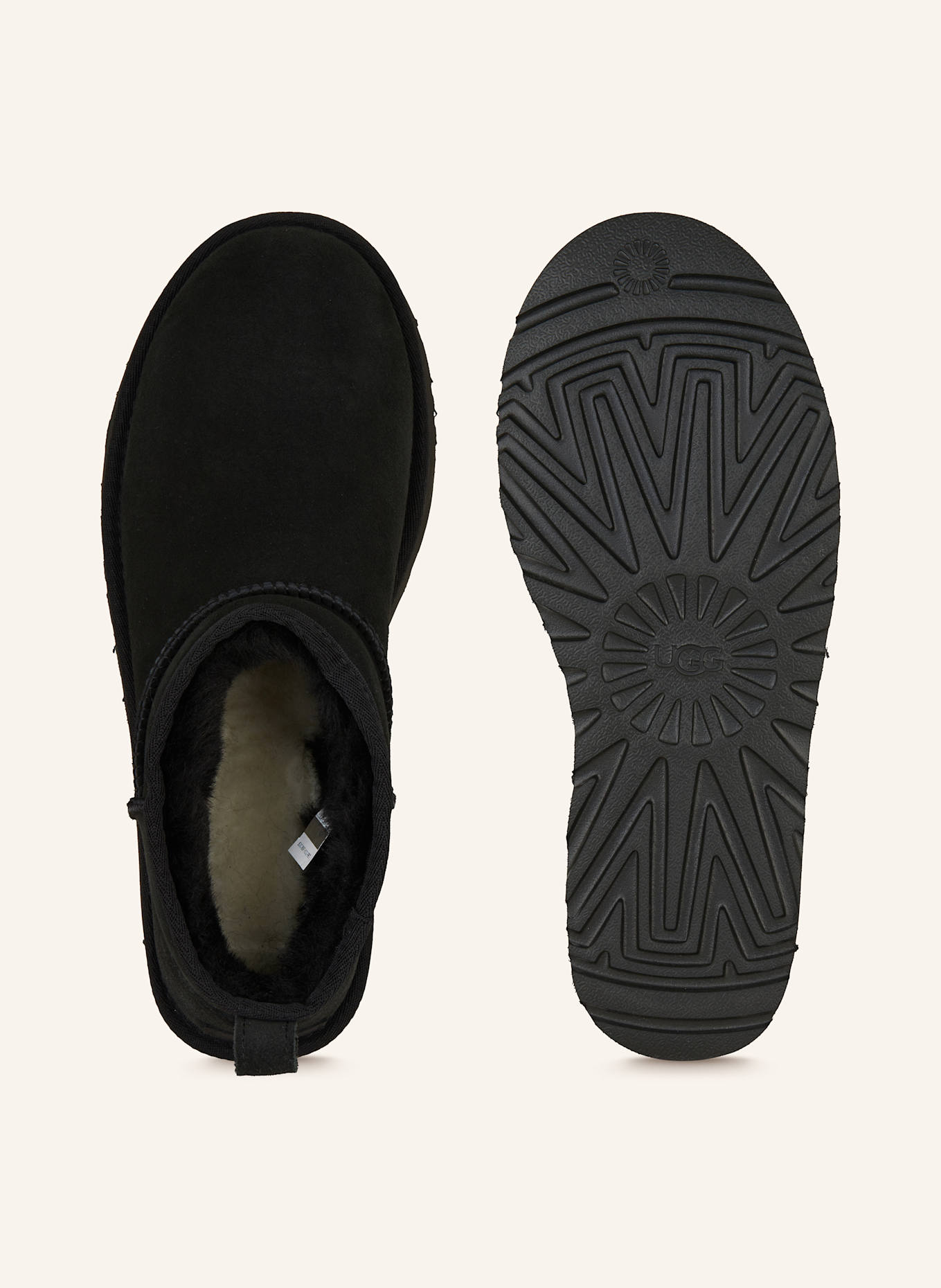 UGG Boots CLASSIC ULTRA MINI: SCHWARZ