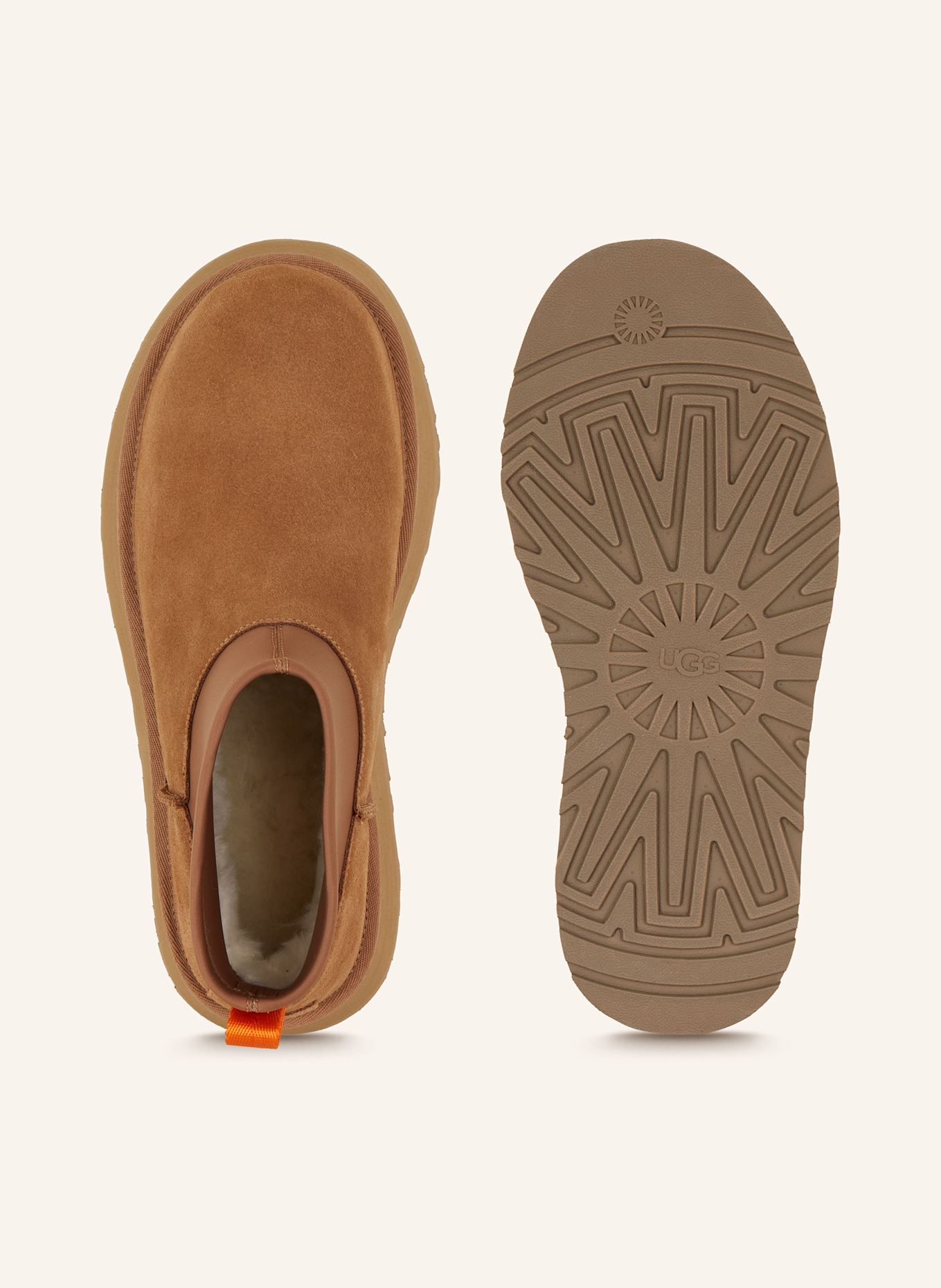 UGG Plateau-Boots CLASSIC MINI DIPPER: CAMEL