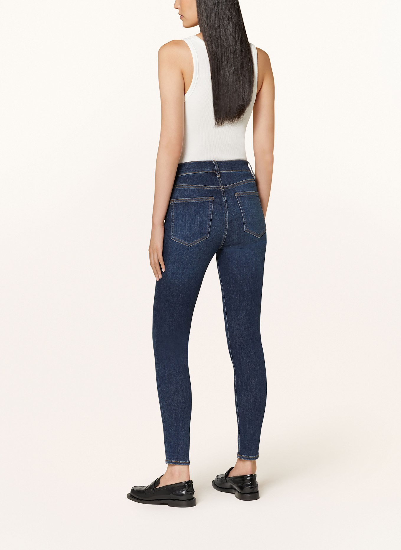 FRAME Skinny jeans, Color: MNFL MOONFLOWER (Image 3)