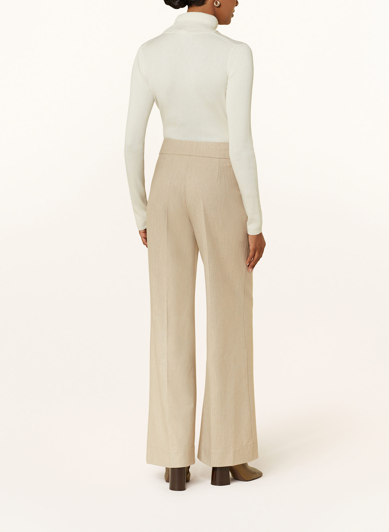 MORE Flannel trousers: BEIGE
