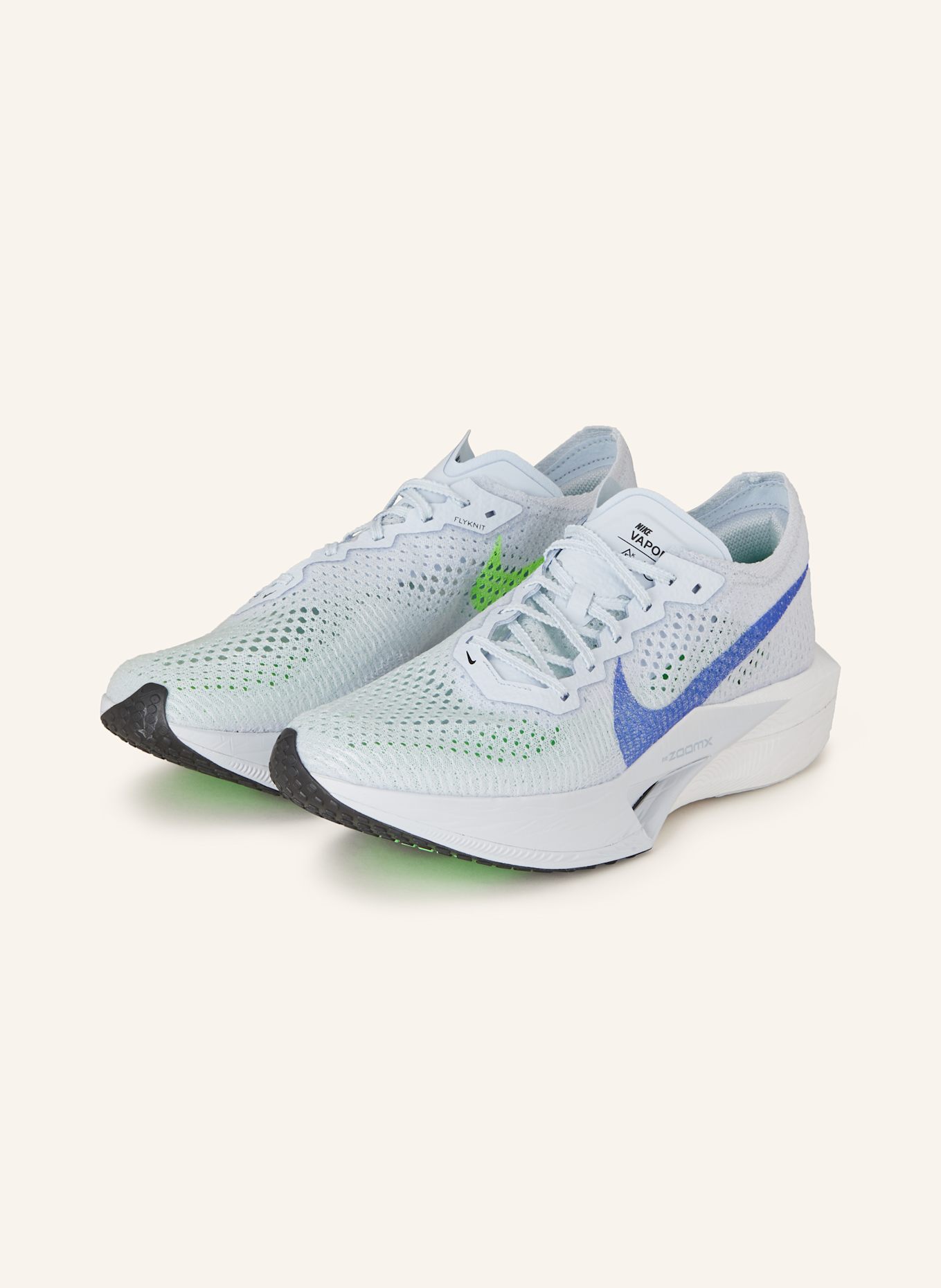 Nike Laufschuhe VAPORFLY 3, Farbe: WEISS/ HELLLILA (Bild 1)