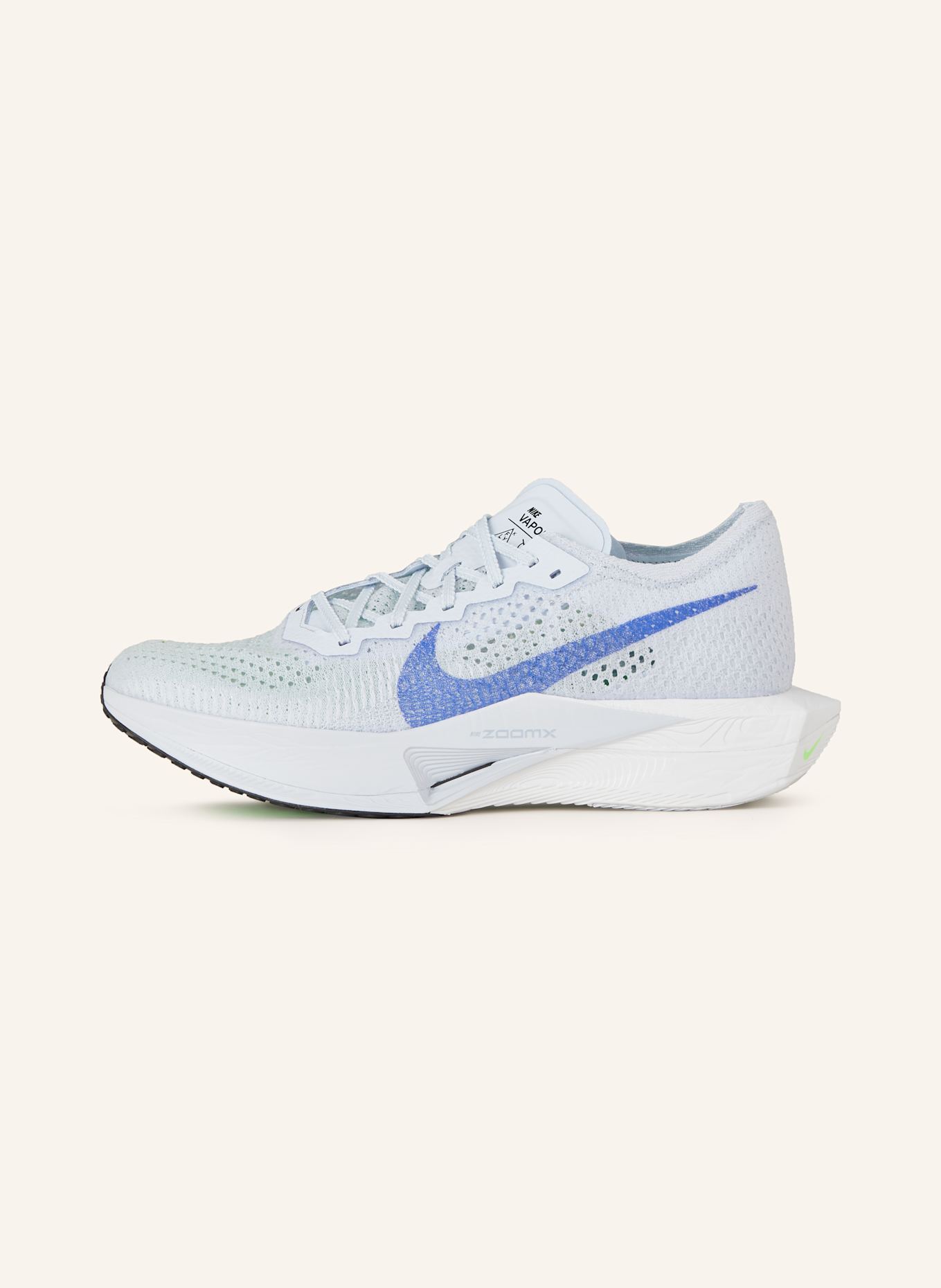 Nike Laufschuhe VAPORFLY 3, Farbe: WEISS/ HELLLILA (Bild 4)