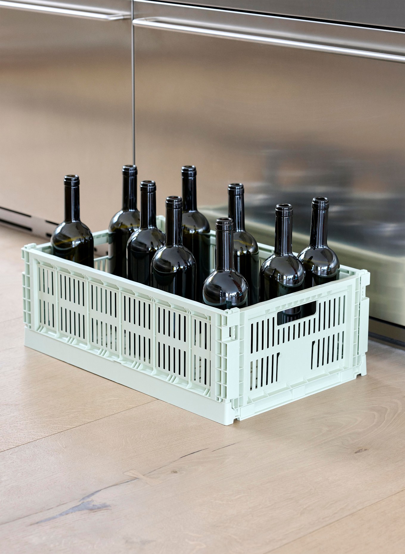 HAY Klappbox COLOUR CRATE LARGE: MINT