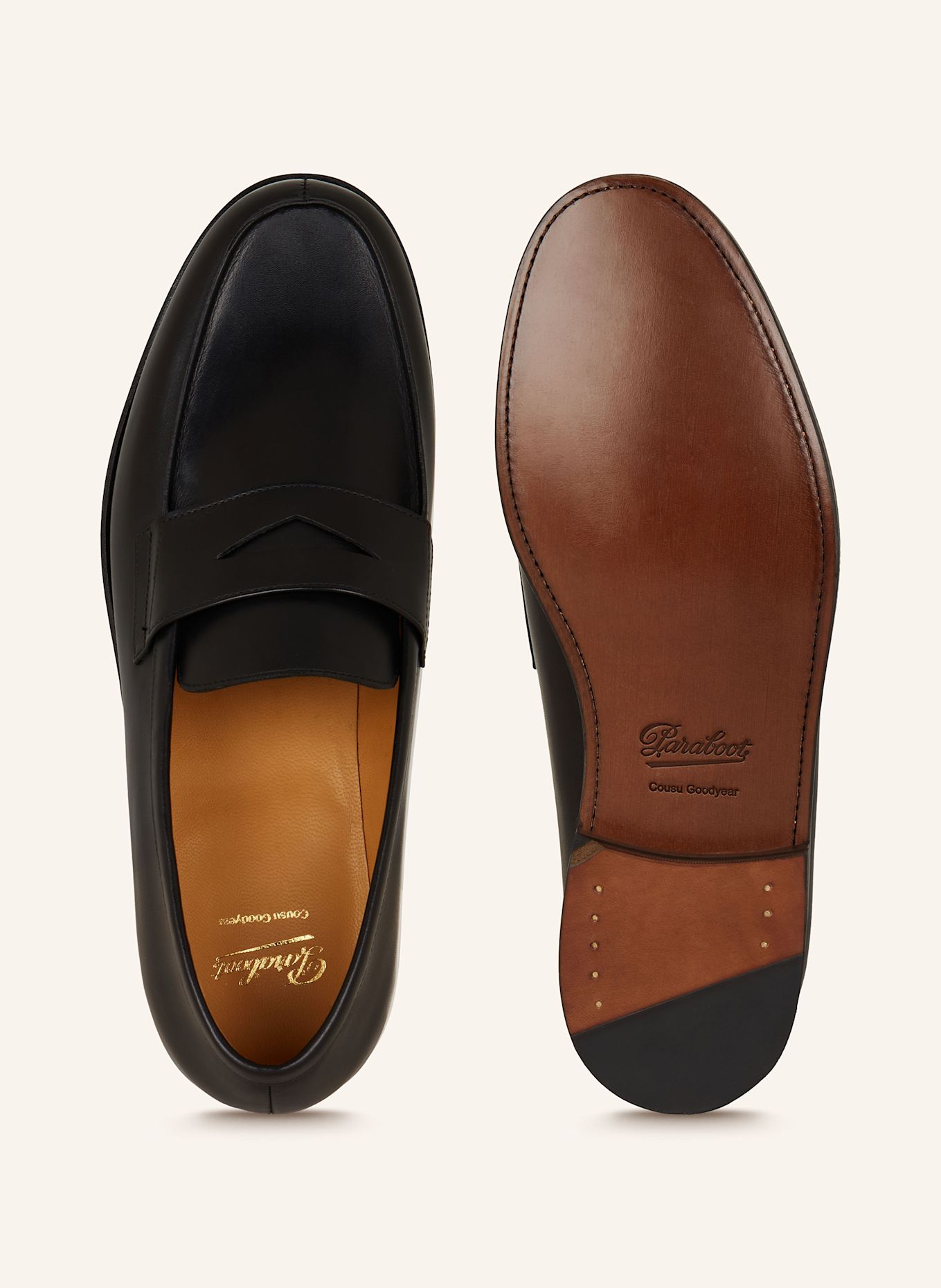 Paraboot Loafersy ADONIS, Kolor: CZARNY (Obrazek 5)