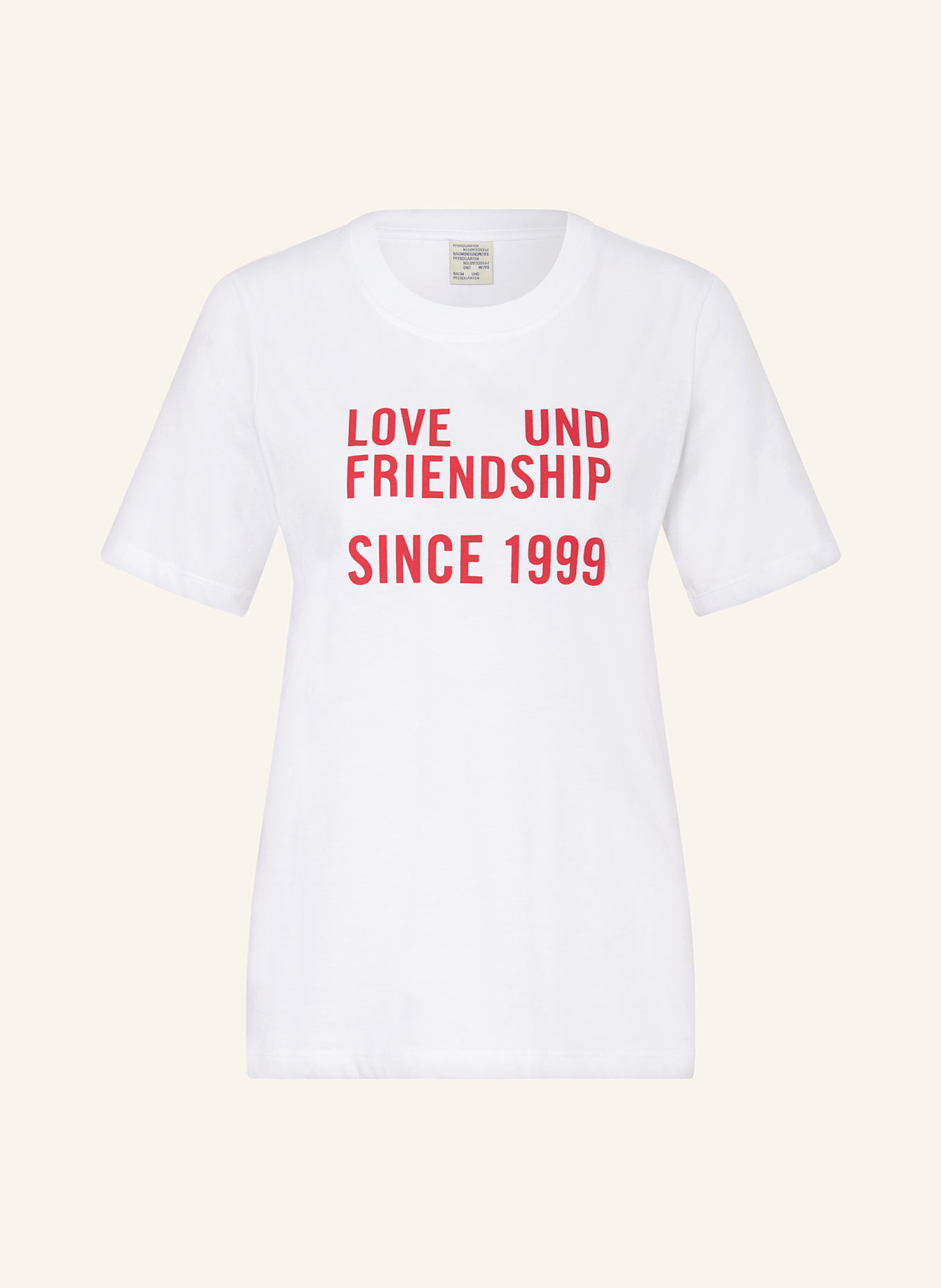 BAUM UND PFERDGARTEN T-shirt JAWO, Color: WHITE (Image 1)