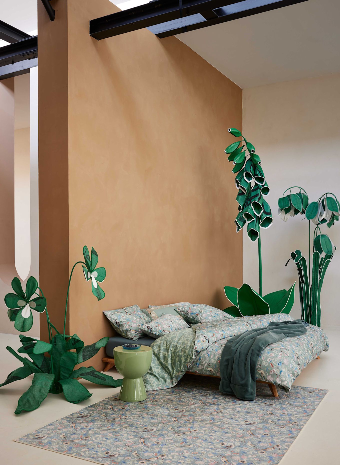 ESSENZA Pościel ALESTE dwustronna: JASNOZIELONY