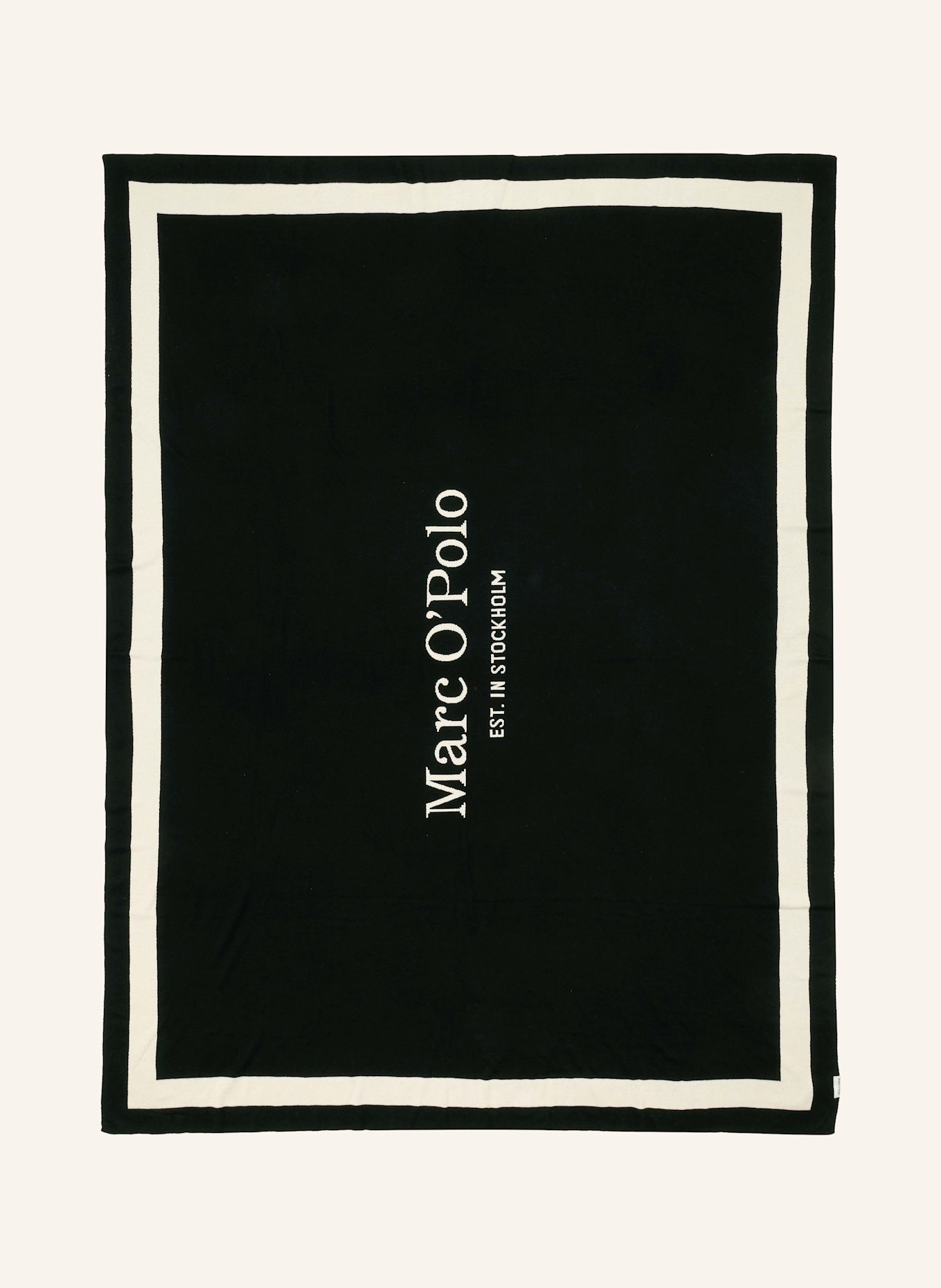 Marc O'Polo Plaid STATEMENT, Farbe: SCHWARZ/ WEISS (Bild 1)