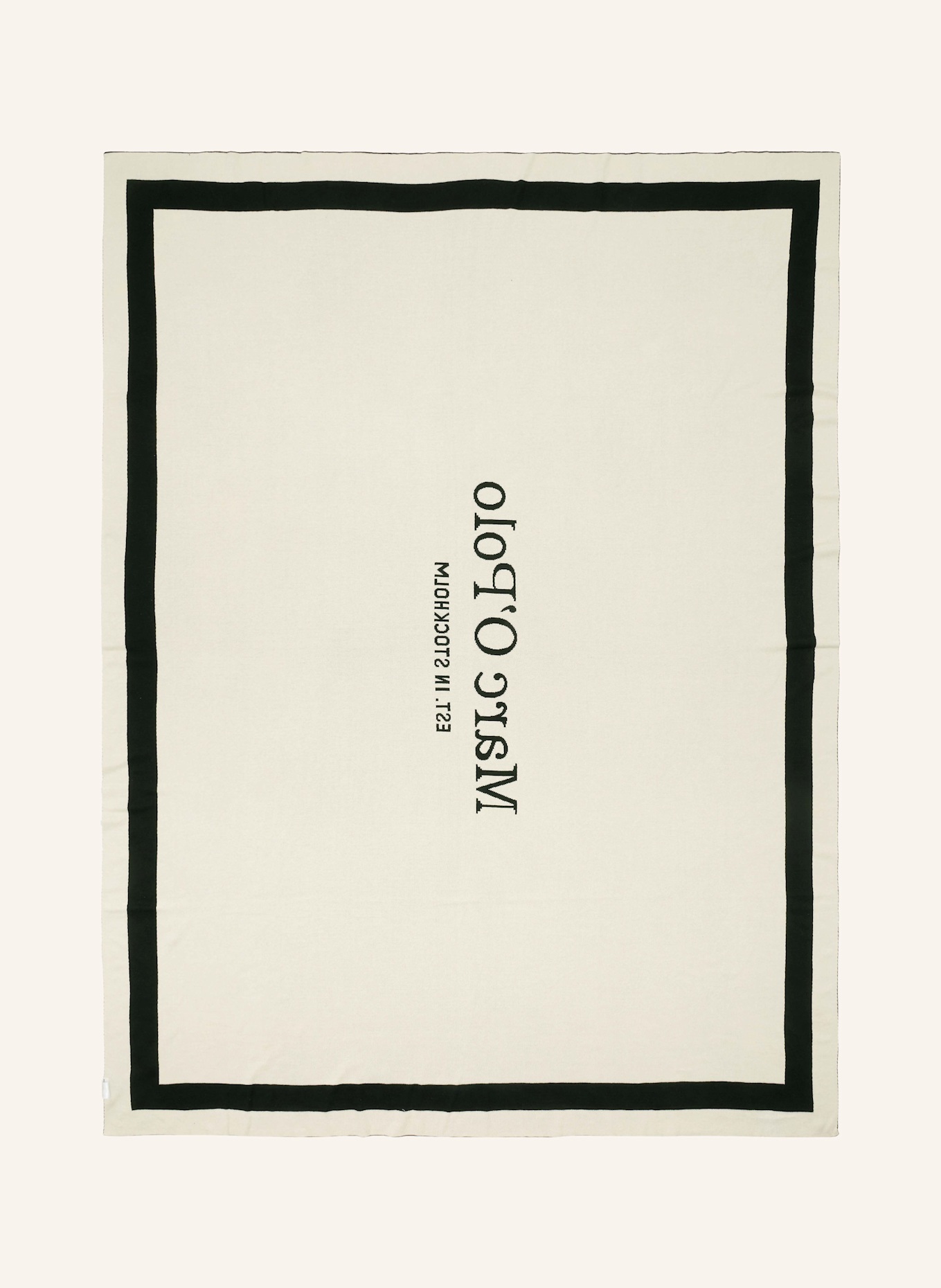 Marc O'Polo Plaid STATEMENT, Farbe: SCHWARZ/ WEISS (Bild 2)