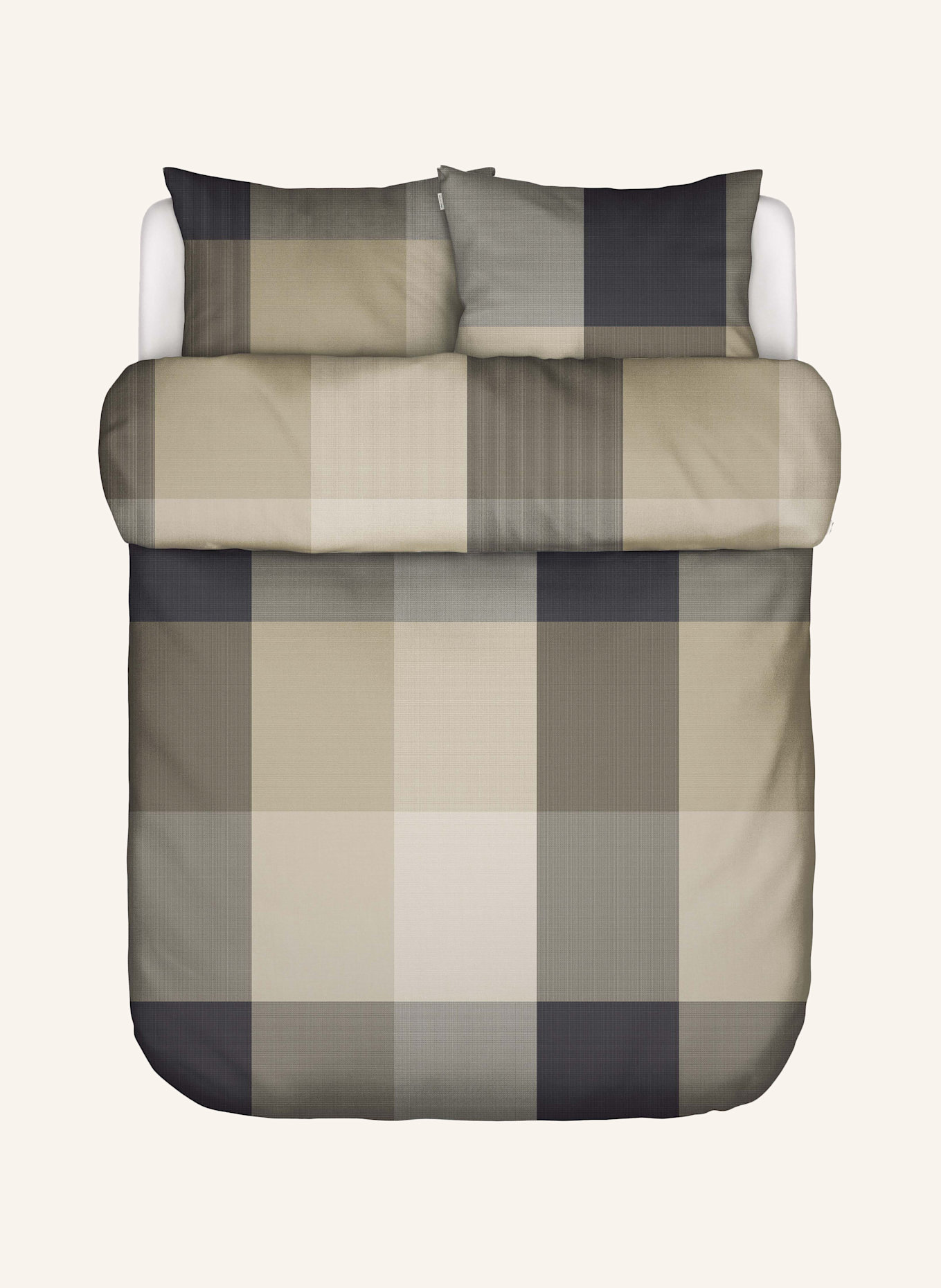 Marc O'Polo Bettwäsche ERLIV: SCHWARZ/ BEIGE