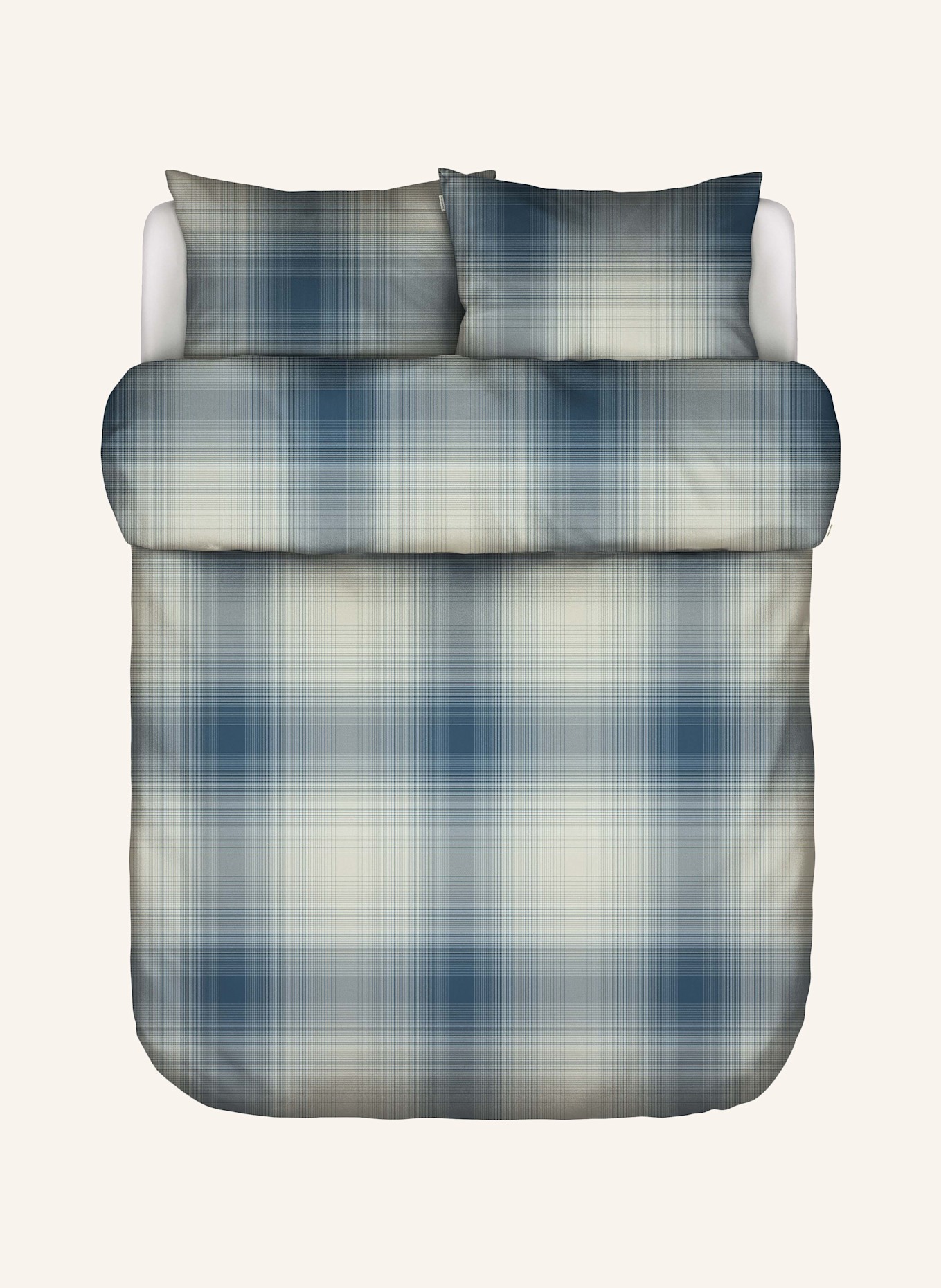 Marc O'Polo Bettwäsche PHIA: BLAU/ CREME