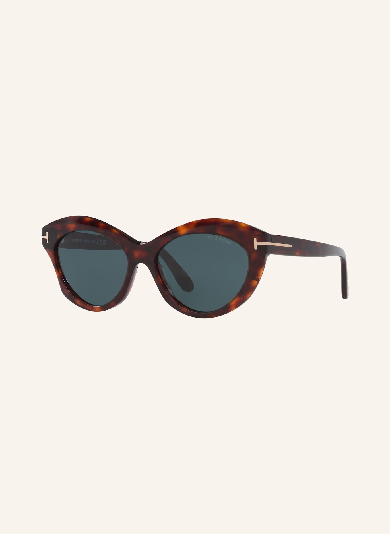 TOM FORD Sonnenbrille TR001841: 3900B1 HAVANA/ BLAU