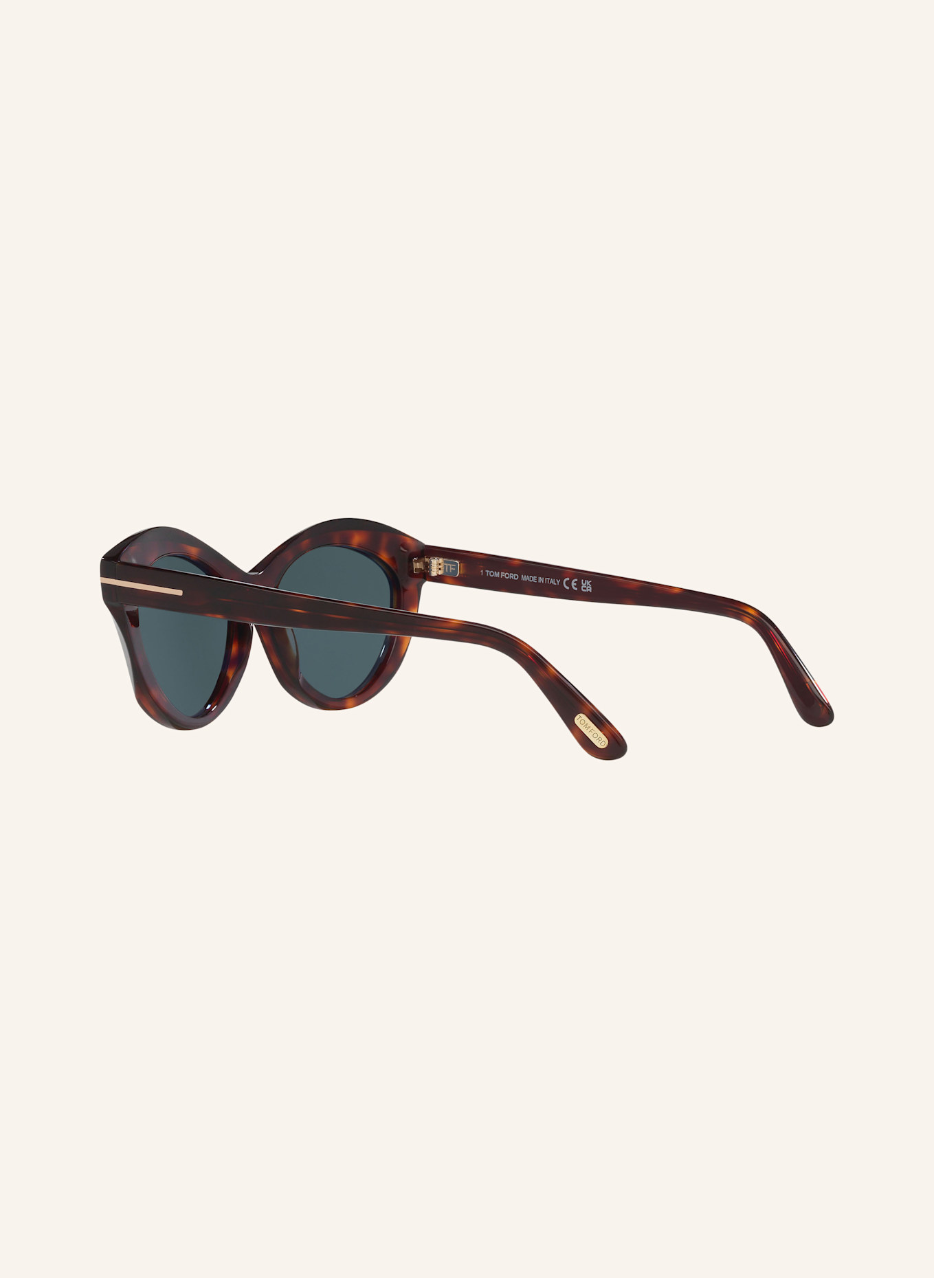 TOM FORD Sonnenbrille TR001841: 3900B1 HAVANA/ BLAU
