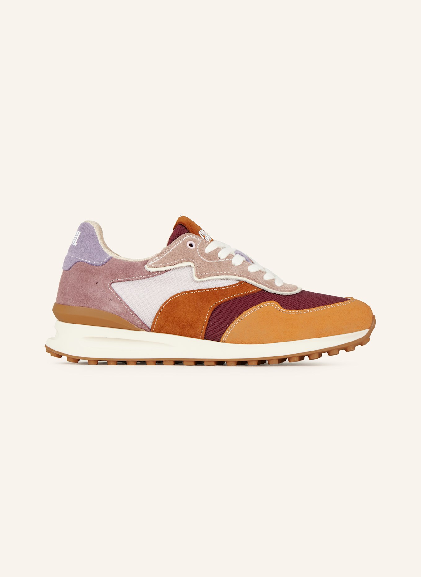 CAVAL Sneakers WAVE, Color: DARK ORANGE/ ROSE/ LIGHT PURPLE (Image 5)