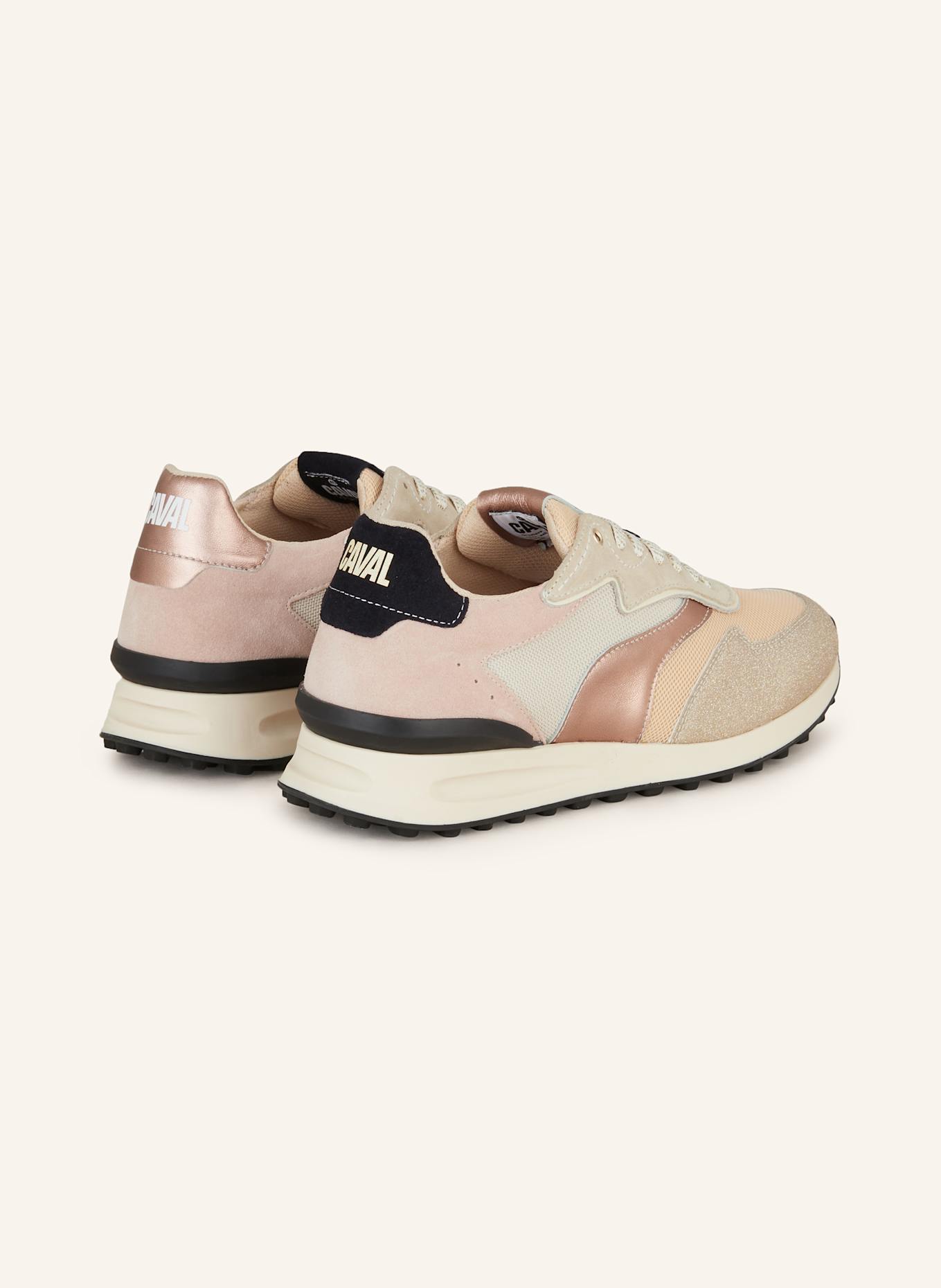 CAVAL Sneaker WAVE, Farbe: ROSÉ/ SCHWARZ/ GRAU (Bild 2)