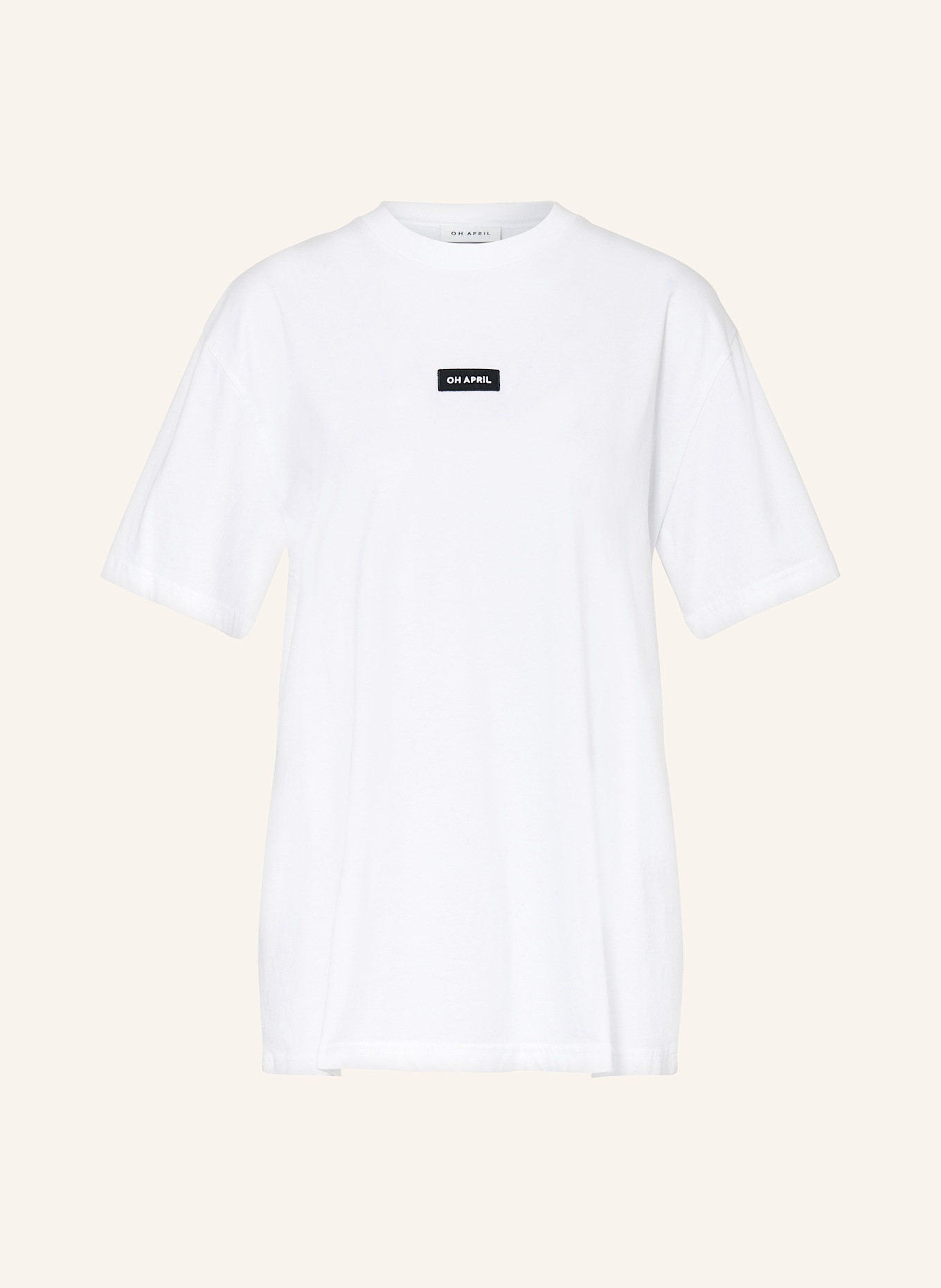 OH APRIL T-shirt BOYFRIEND, Color: WHITE (Image 1)