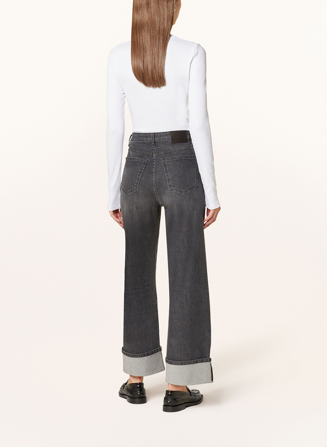OPUS Straight Team jeans MARLI, Color: 70176 soft authentic grey (Image 3)