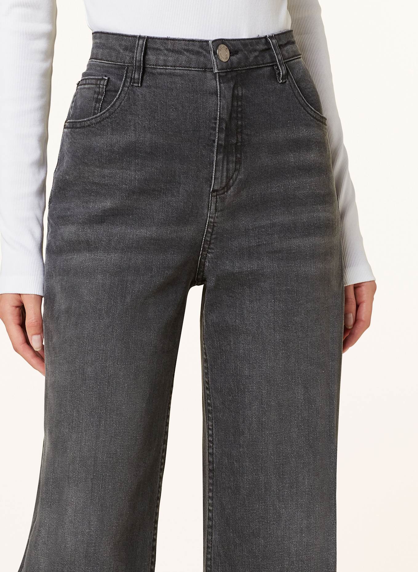 OPUS Straight Team jeans MARLI, Color: 70176 soft authentic grey (Image 5)