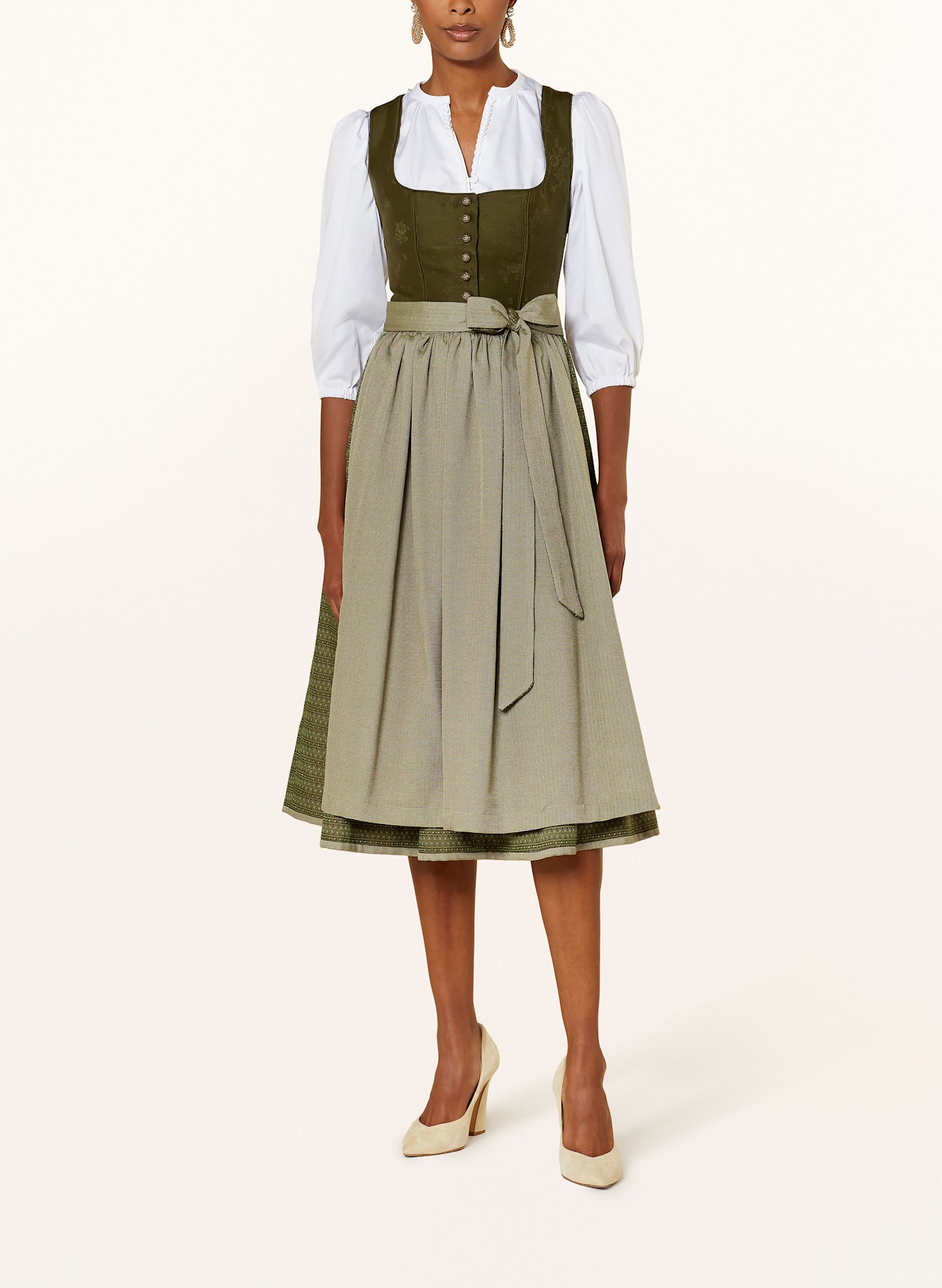 anno domini Dirndl JUDITH, Farbe: OLIV/ GRÜN (Bild 2)