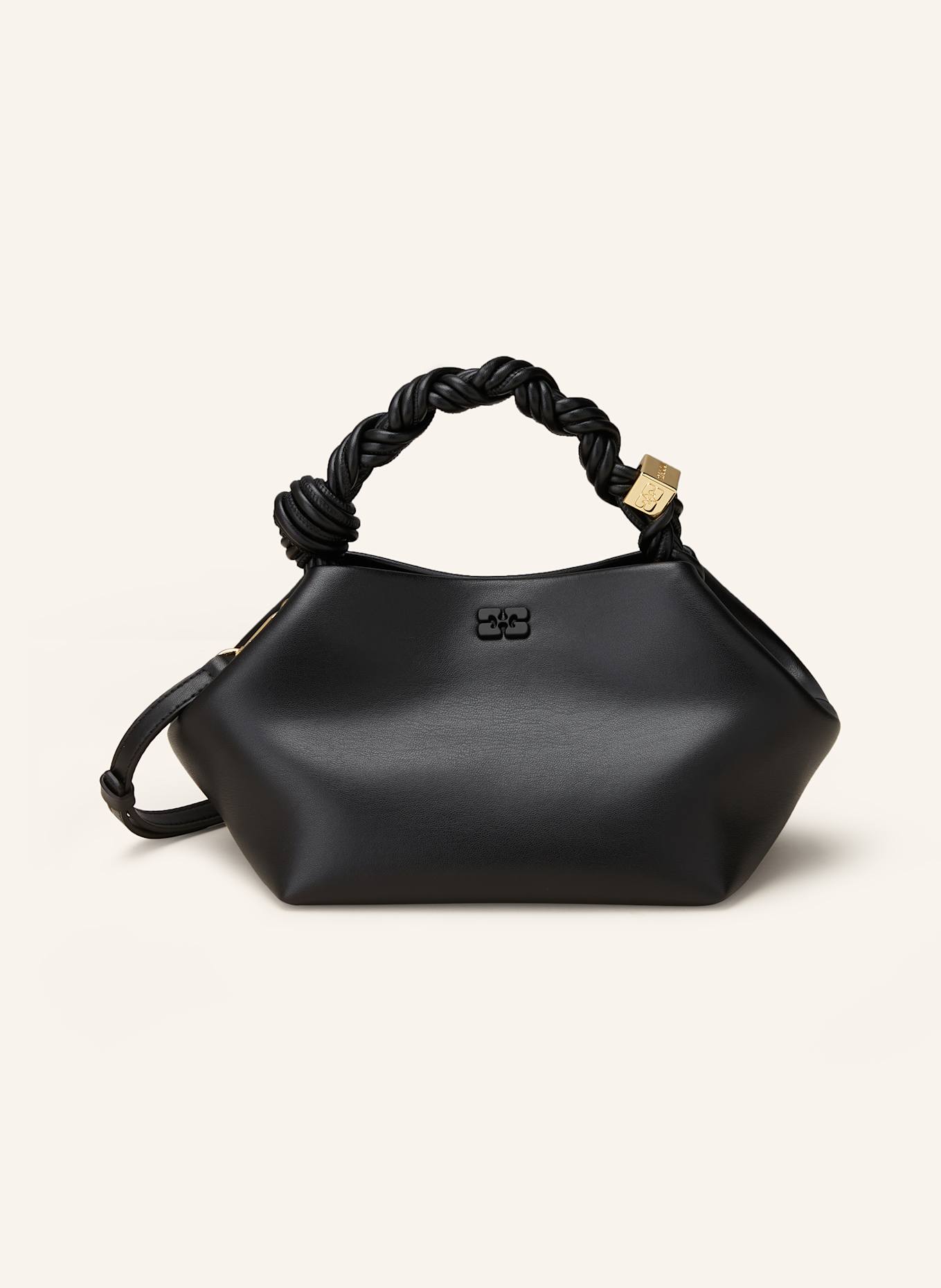 GANNI Handtasche BOU SMALL: SCHWARZ