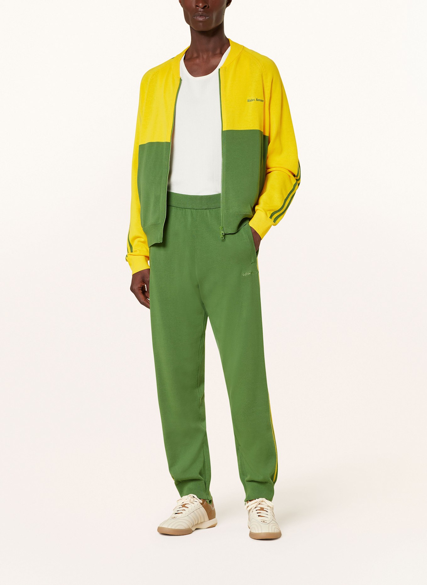 Adidas knit tracksuit outlet
