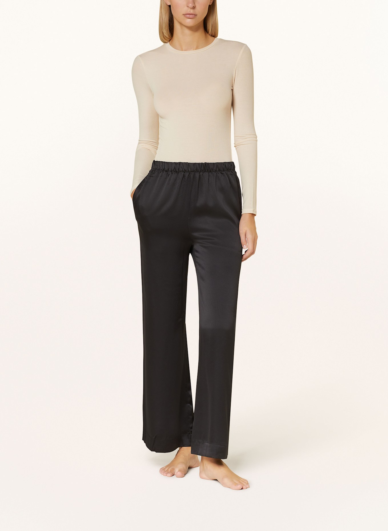 Triumph Lounge shirt BEAUTY LAYERS, Color: LIGHT BROWN (Image 2)