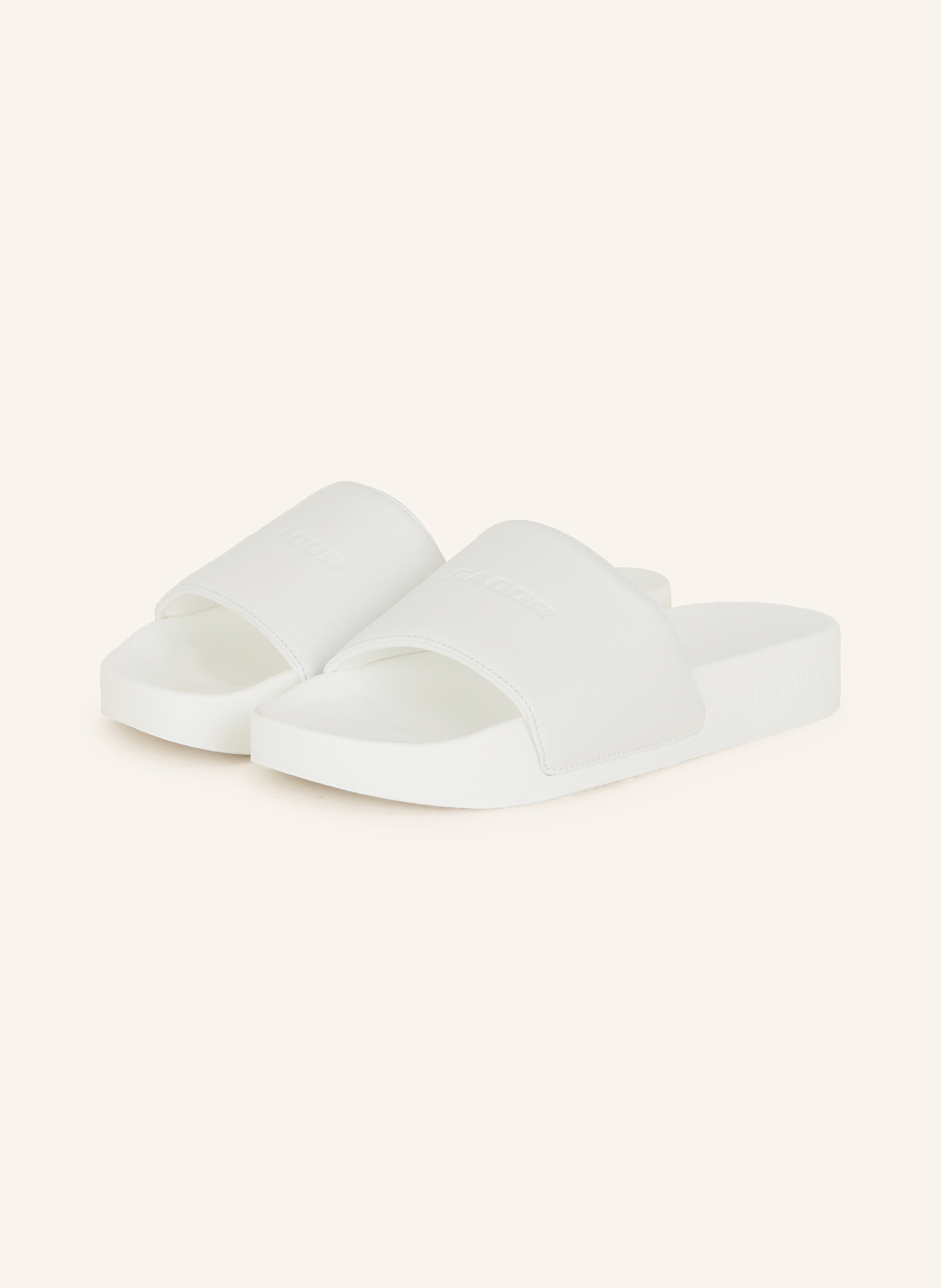 PEGADOR Slides, Color: WHITE (Image 1)