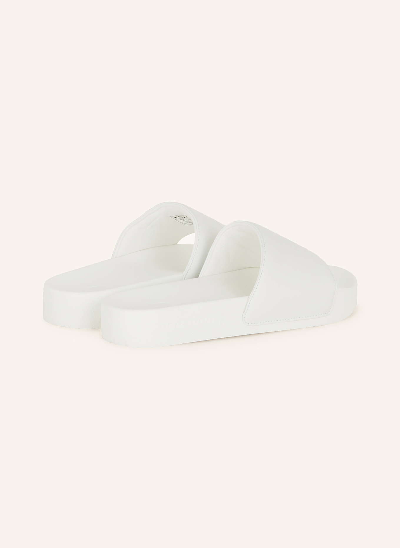 PEGADOR Slides, Color: WHITE (Image 2)