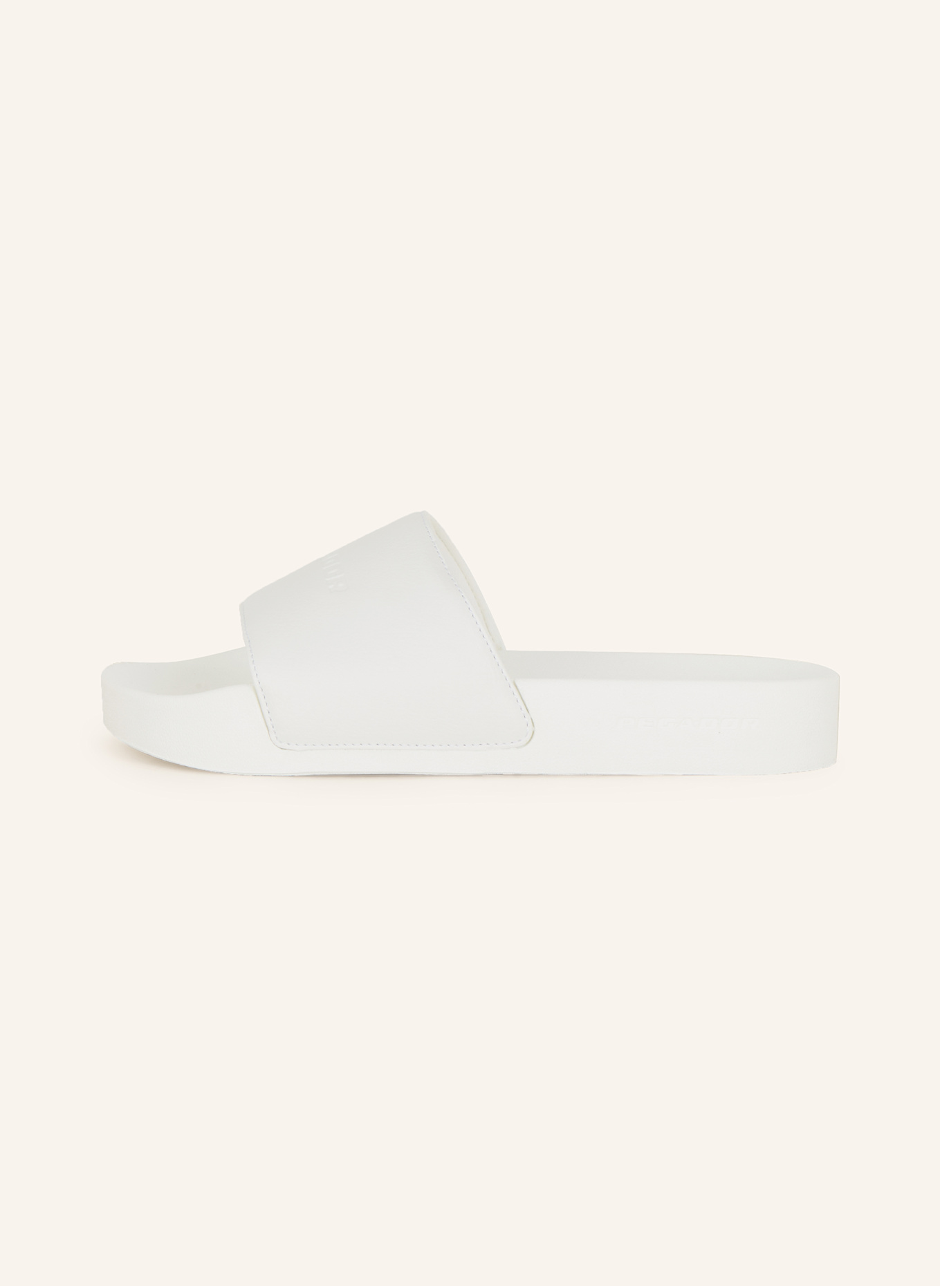 PEGADOR Slides, Color: WHITE (Image 4)