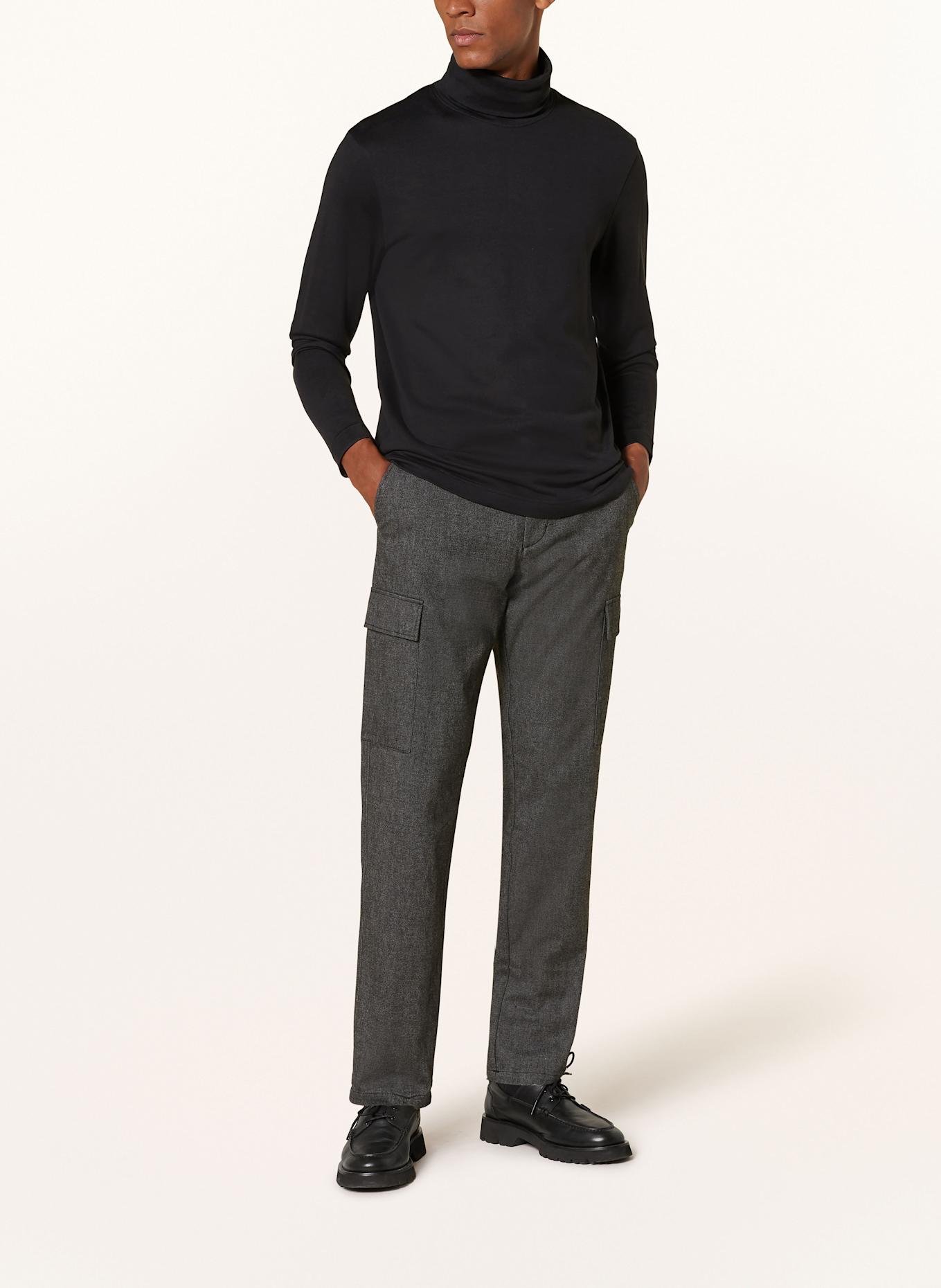 Marc O'Polo usb Turtleneck shirt, Color: BLACK (Image 2)