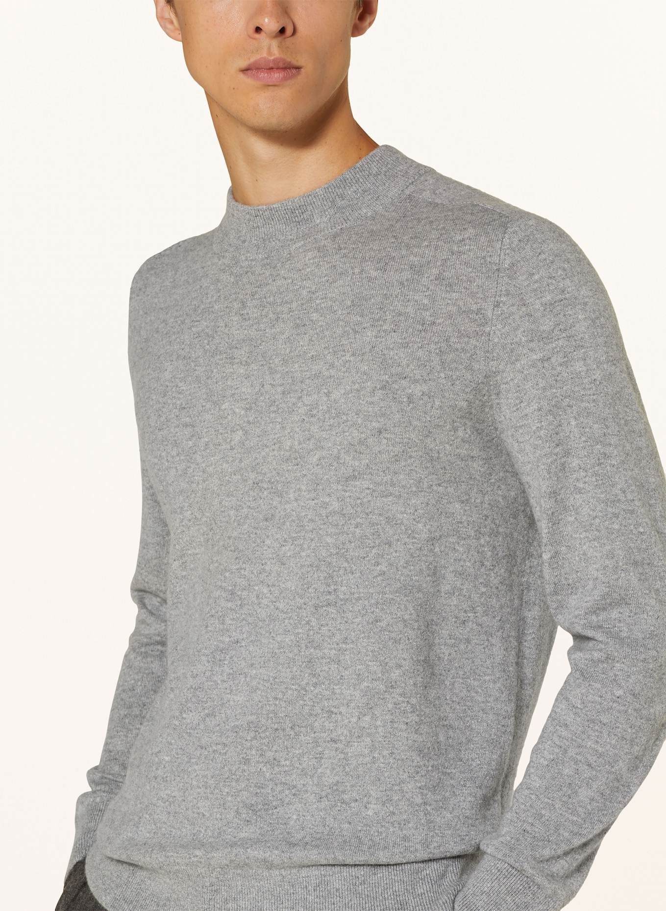 Marc O'Polo Cashmere-Pullover: GRAU