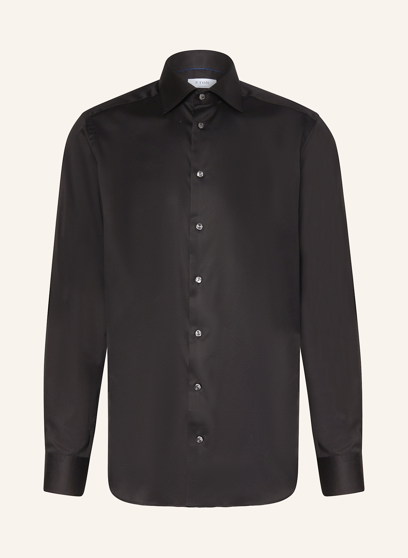 ETON Hemd Contemporary Fit: SCHWARZ