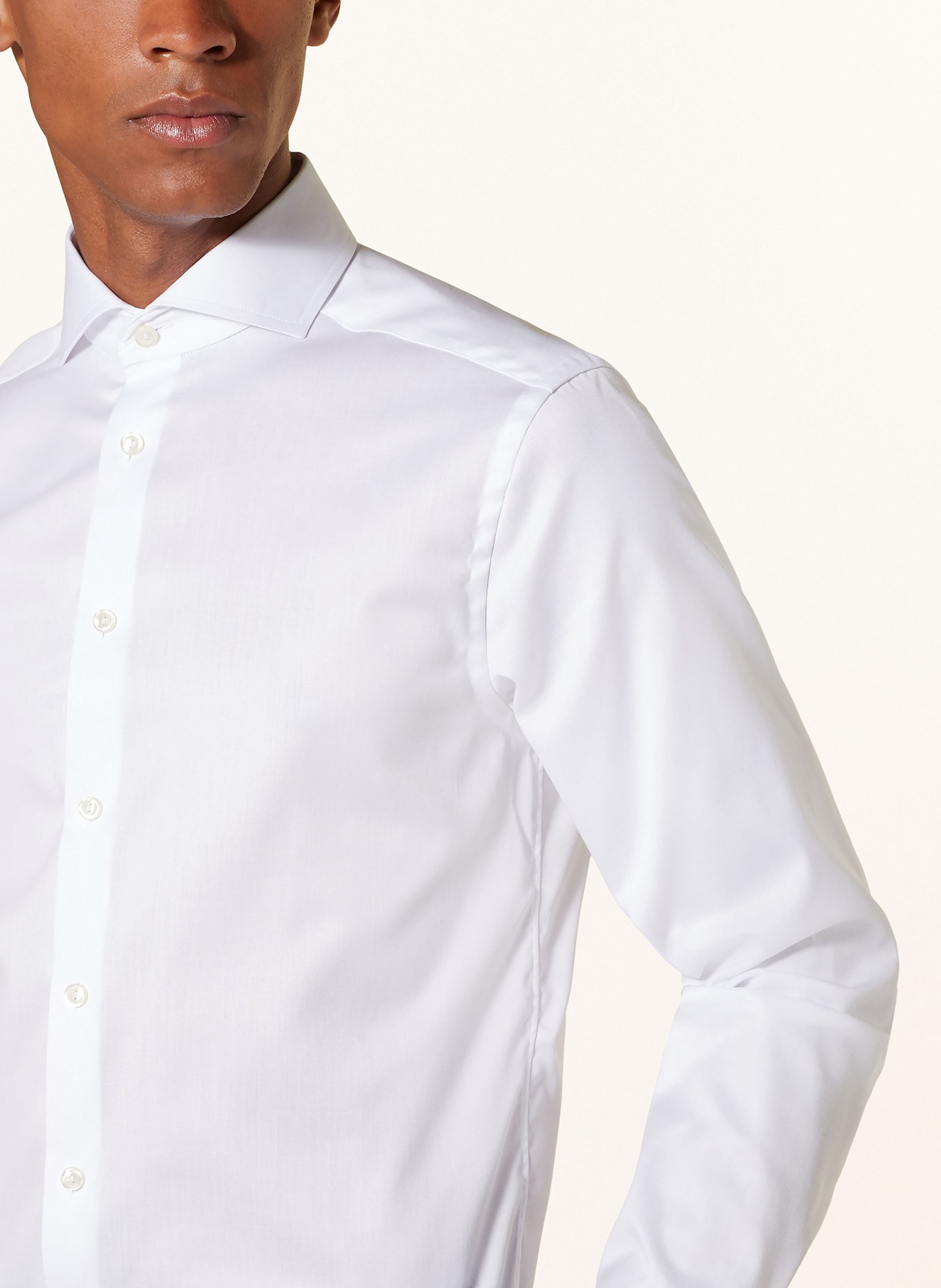 ETON Hemd Super Slim Fit: WEISS