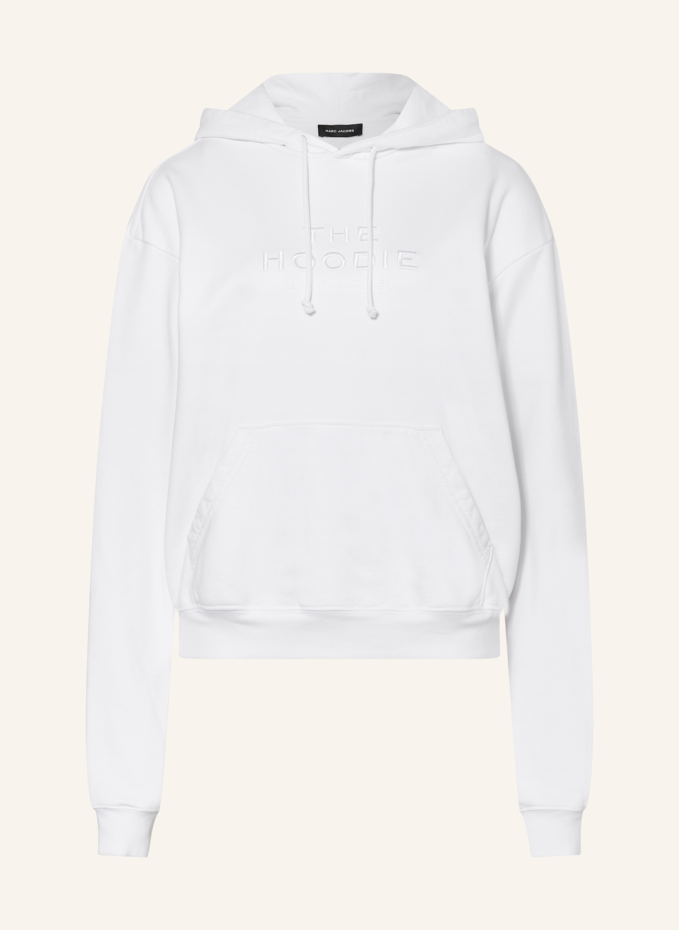 MARC JACOBS Hoodie THE HOODIE, Color: WHITE (Image 1)