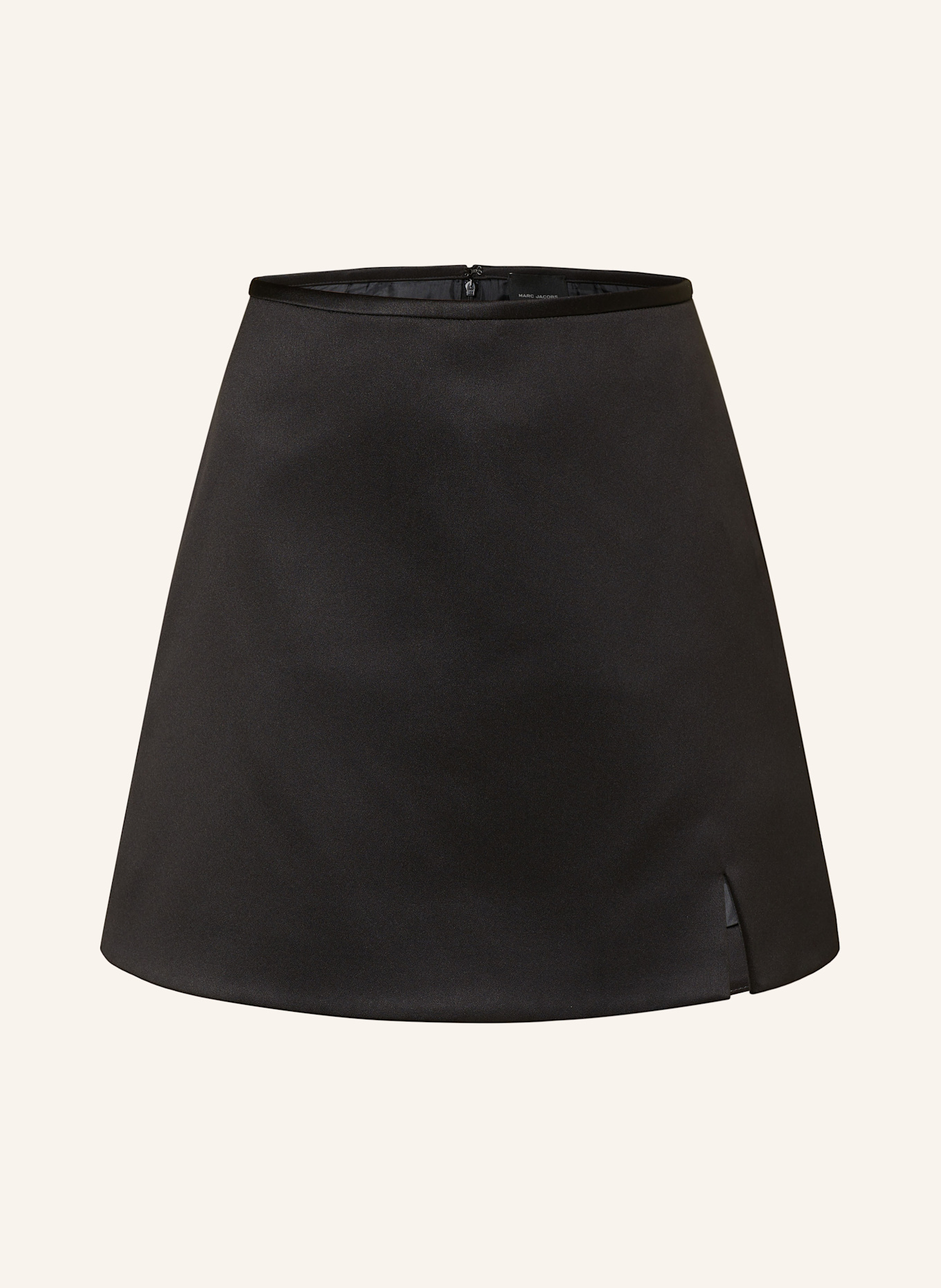 MARC JACOBS Satin skirt DUCHESSE, Color: BLACK (Image 1)