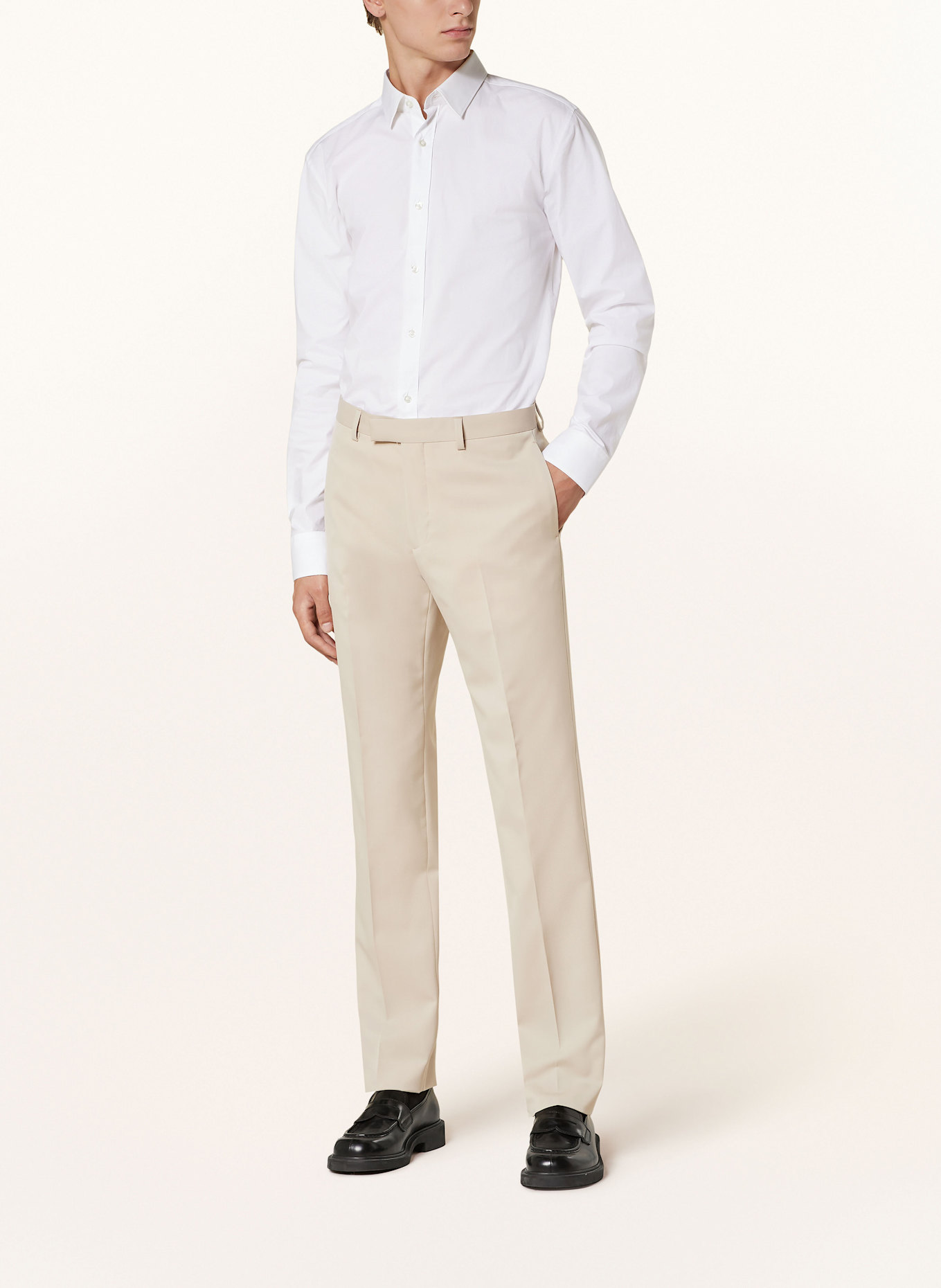 SANDRO Anzughose Slim Fit, Farbe: 1611 LIGHT BEIGE (Bild 3)