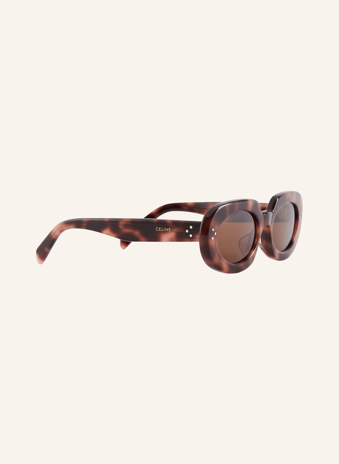CELINE Okulary przeciwsłoneczne CL000474: 4410D1 - HAVANA/ BRĄZOWY