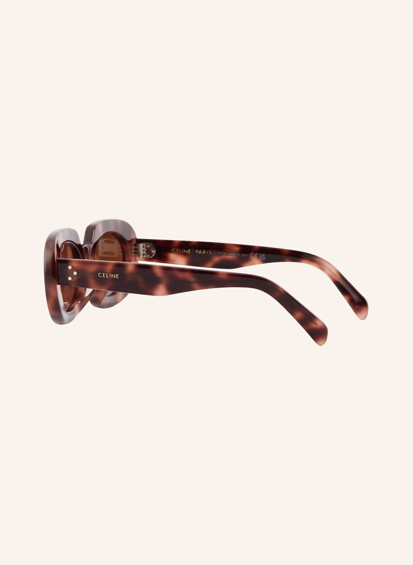 CELINE Okulary przeciwsłoneczne CL000474: 4410D1 - HAVANA/ BRĄZOWY