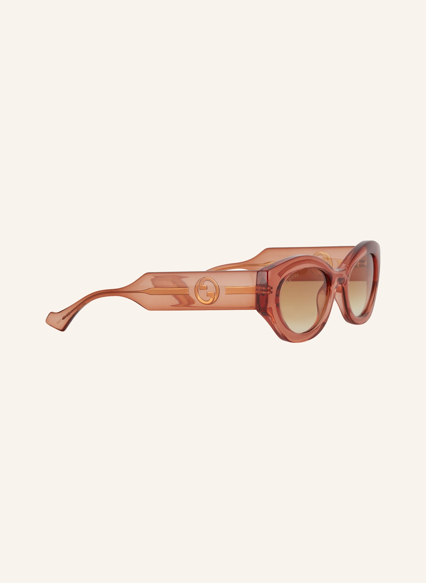 GUCCI Sonnenbrille GC002254: 1800D1 -ROSA/ GELB