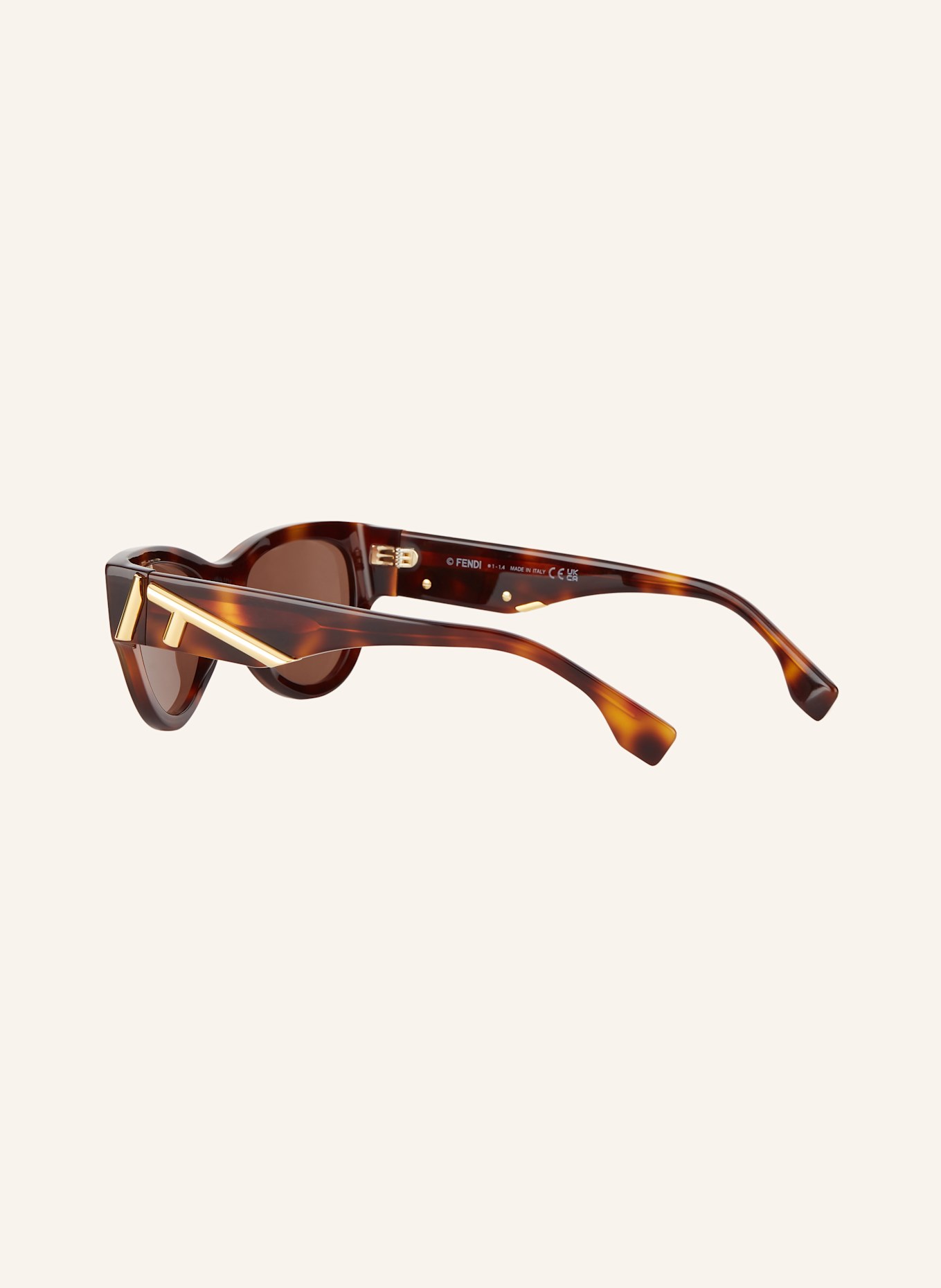 FENDI Sunglasses FN000760: 4410D1 - HAVANA/ BROWN