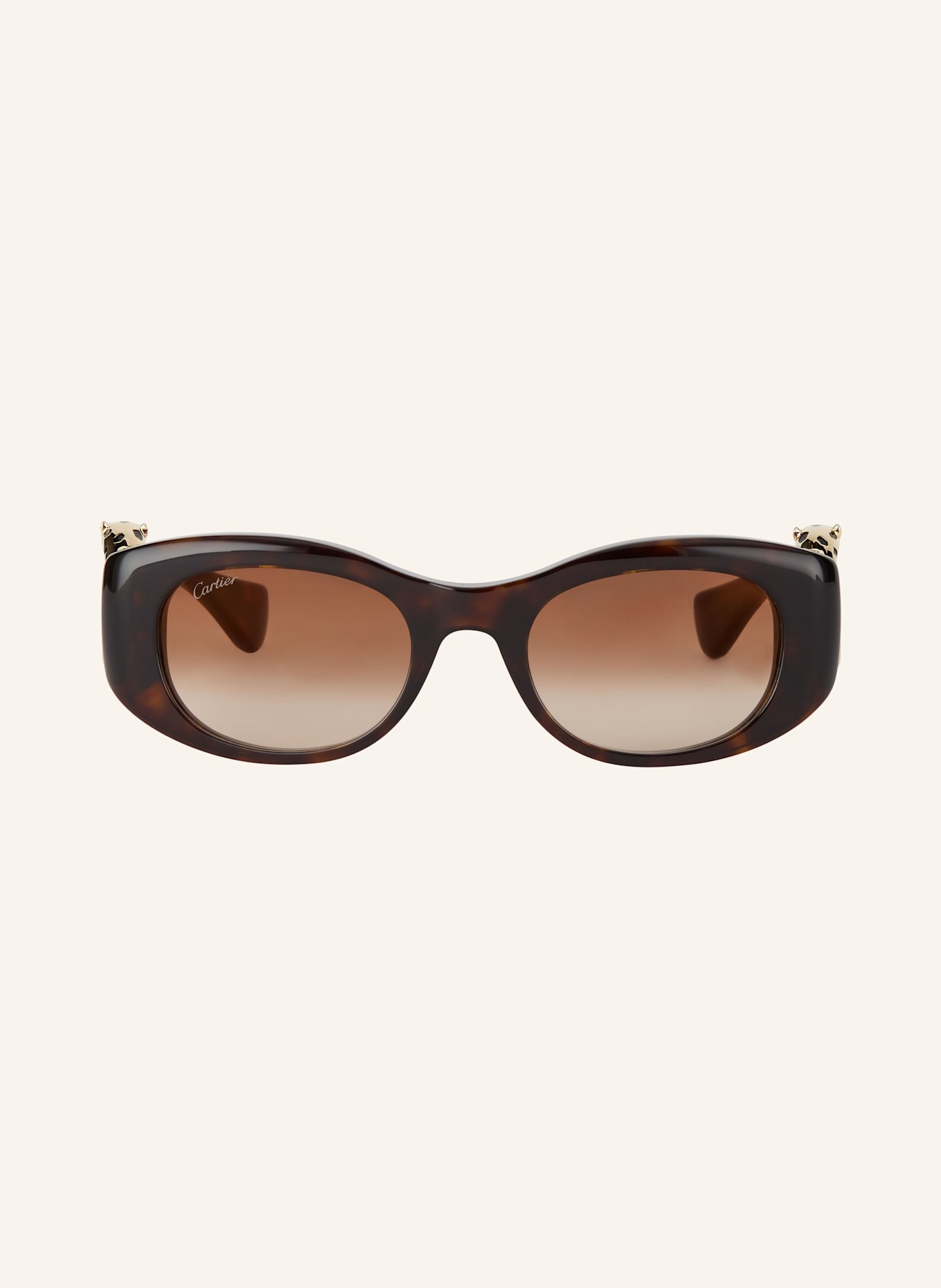Cartier Sonnenbrille 6L001733: 4402D1 - HAVANA/ BRAUN VERLAUF